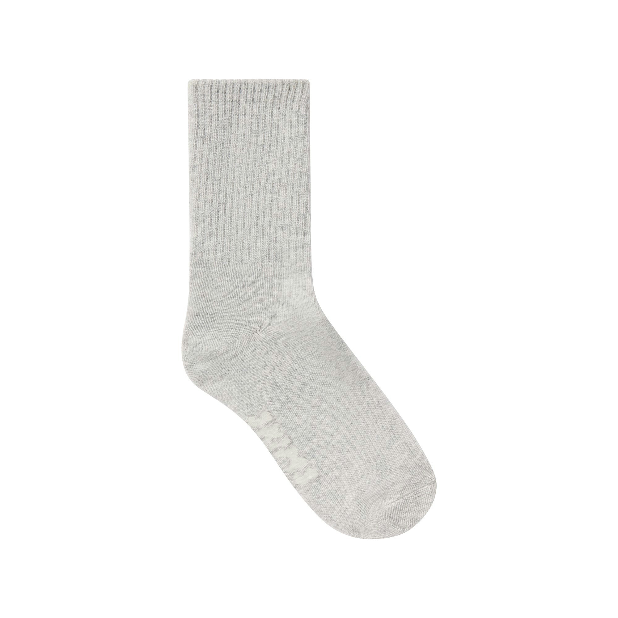 RIBBED CREW SOCK 3-PACK | ZEN BABY DEER MULTI FLAT ON A WHITE BACKGROUND | FLT @ | FOCUS: 0.9, 0.1, 0.7