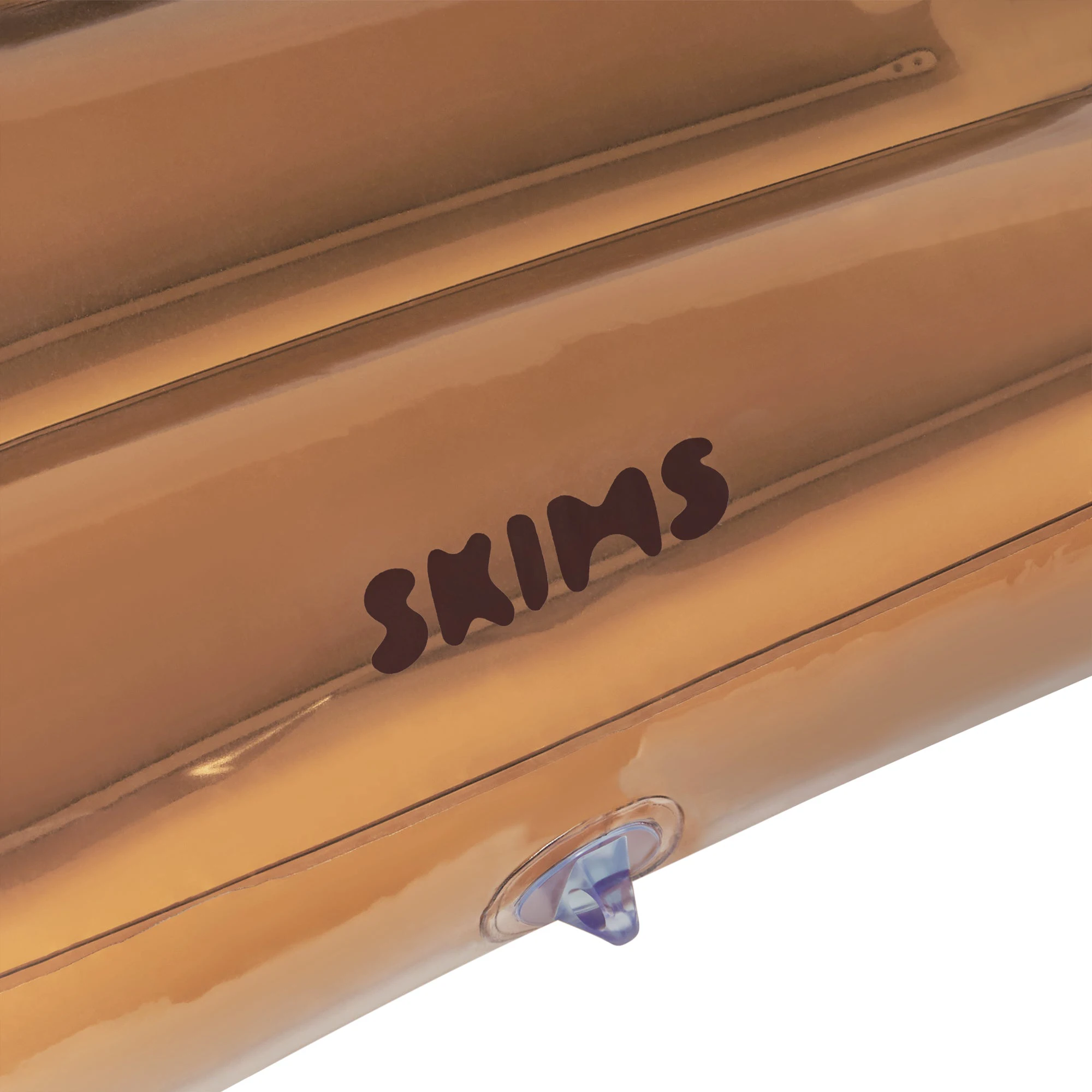 FUNBOY X SKIMS EMBOSSED TUBE FLOAT | COCOA ADDITIONAL FABRIC DETAILS