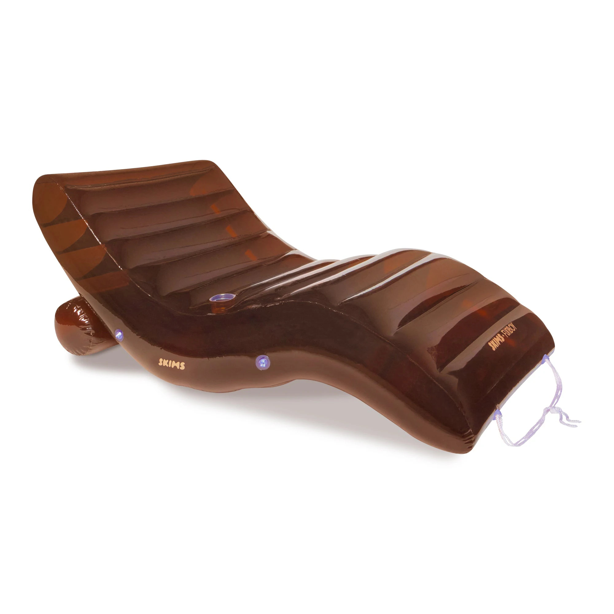FUNBOY X SKIMS CHAISE LOUNGER FLOAT | COCOA ADDITIONAL FABRIC DETAILS