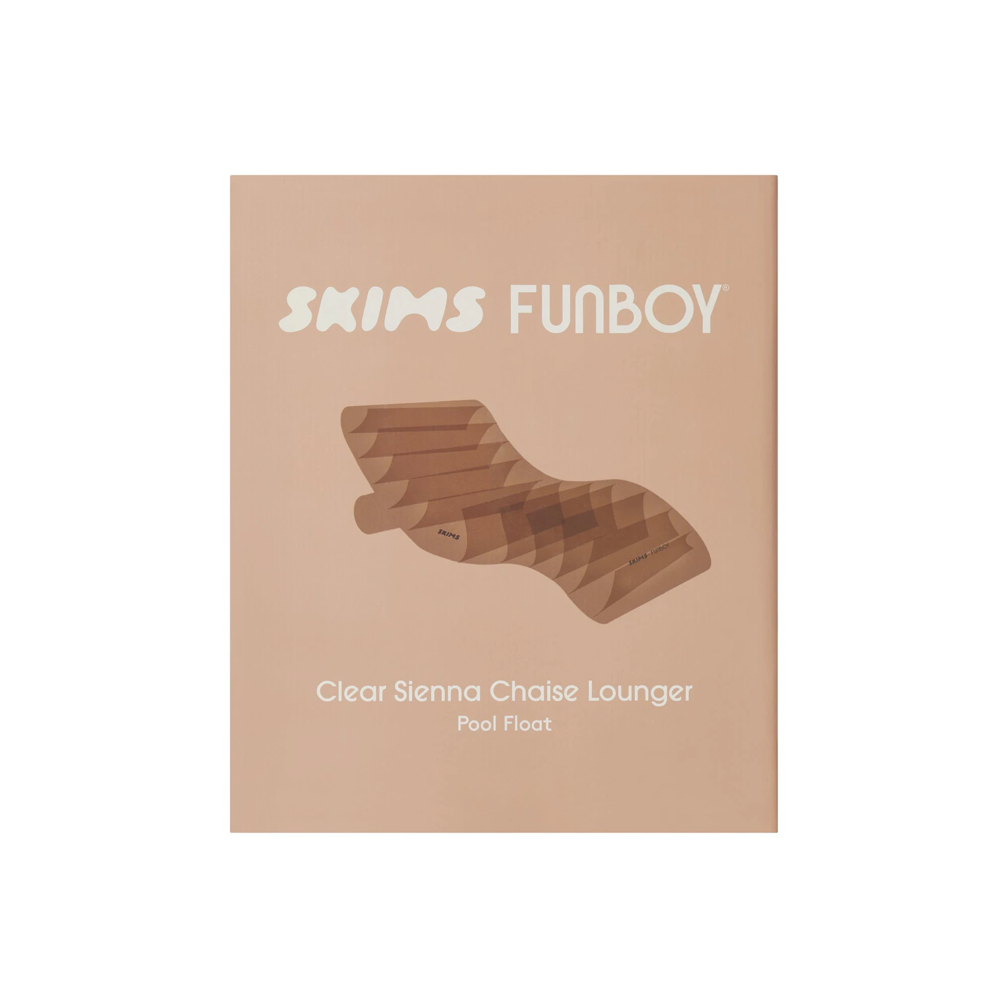 FUNBOY X SKIMS CHAISE LOUNGER FLOAT | SIENNA ADDITIONAL FABRIC DETAILS
