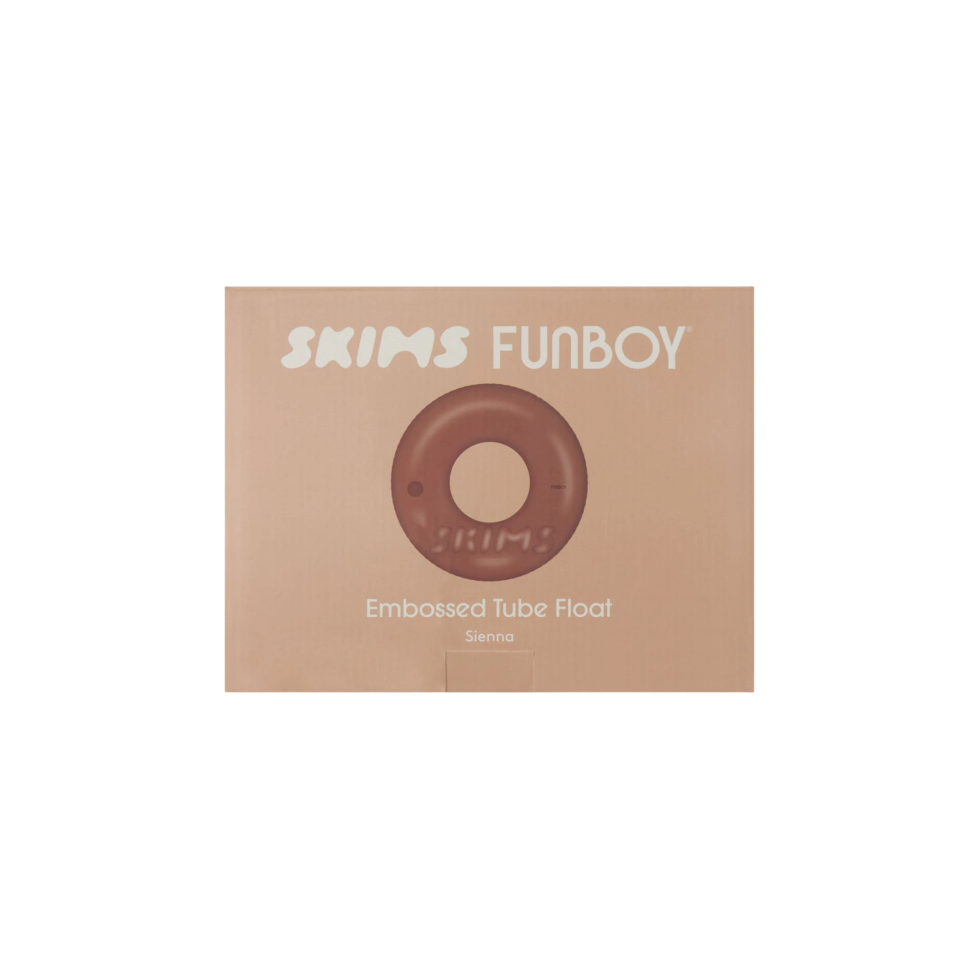 FUNBOY X SKIMS EMBOSSED TUBE FLOAT | SIENNA ADDITIONAL FABRIC DETAILS