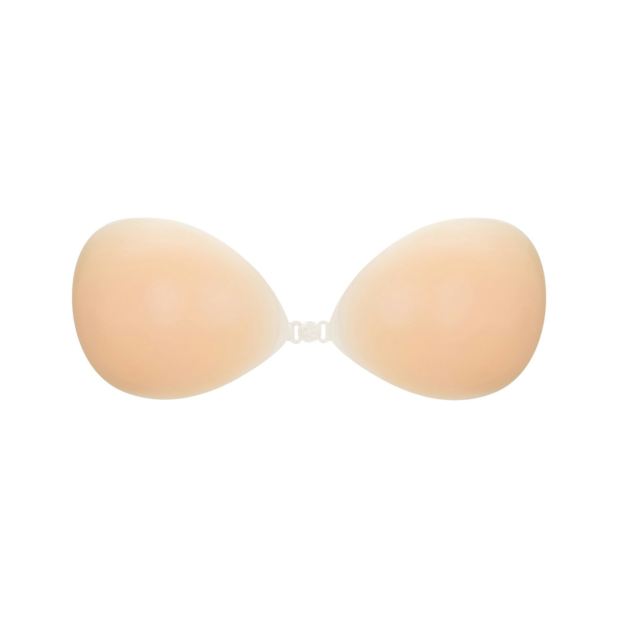 SKIMS STICKY BRA | CLAY LAYS FLAT ON A WHITE BACKGROUND | FLT 