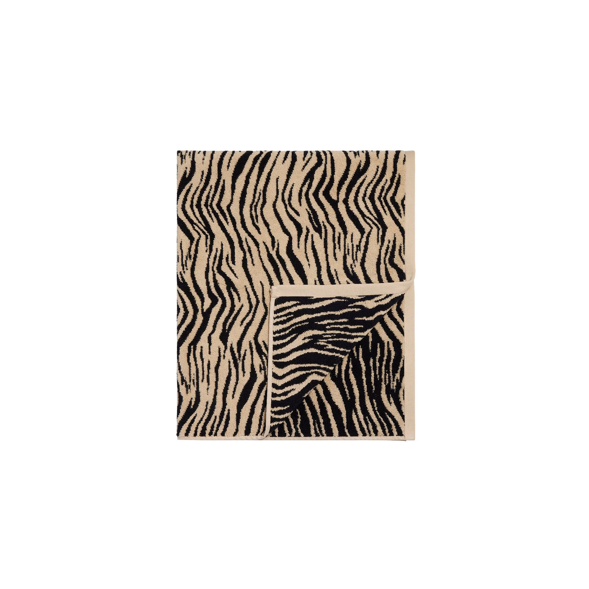 SIGNATURE SWIM TOWEL | CHAMPAGNE TIGER PRINT| FOCUS: 0.0, 1.0, 0.9