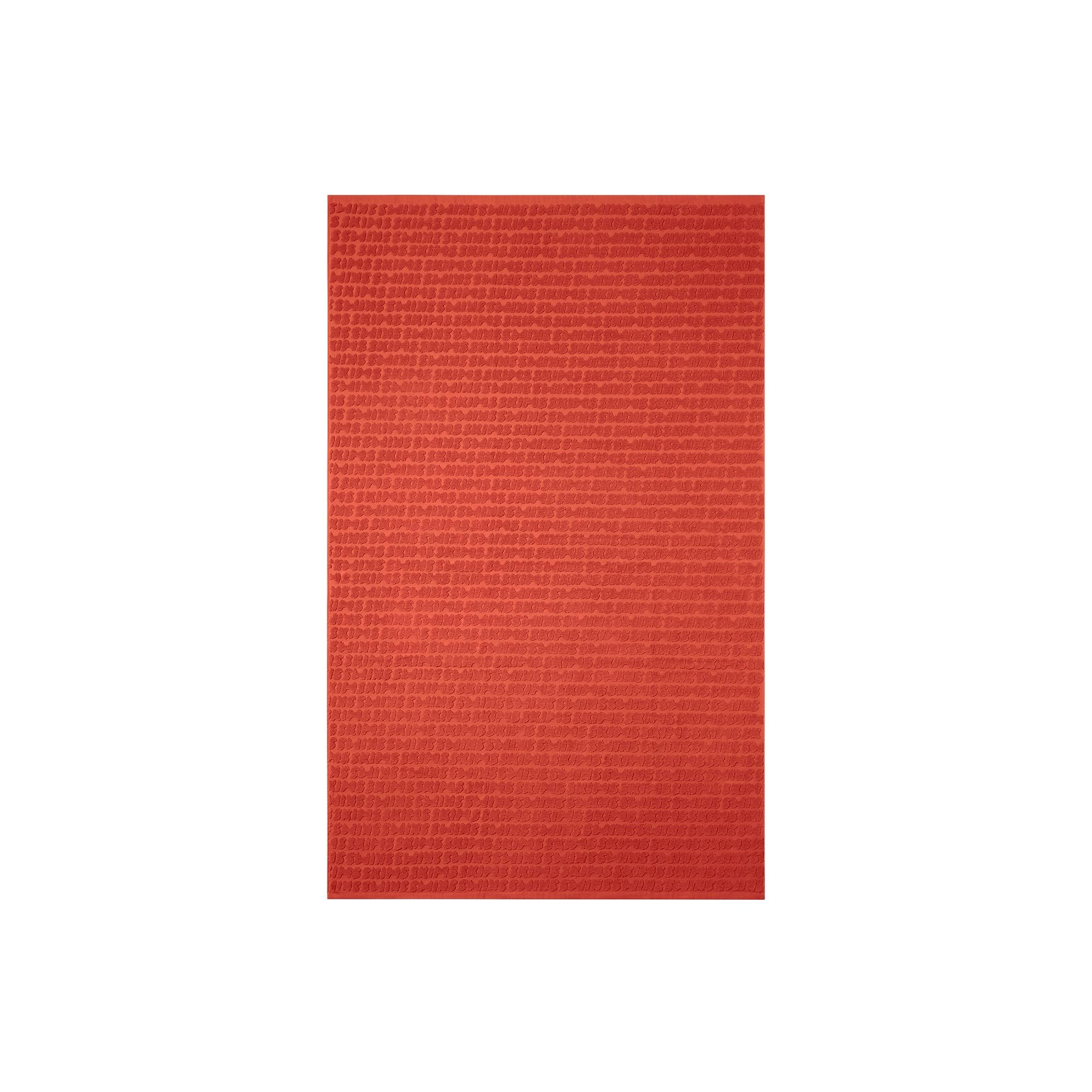 SIGNATURE SWIM TOWEL | TERRA FLAT ON A WHITE BACKGROUND