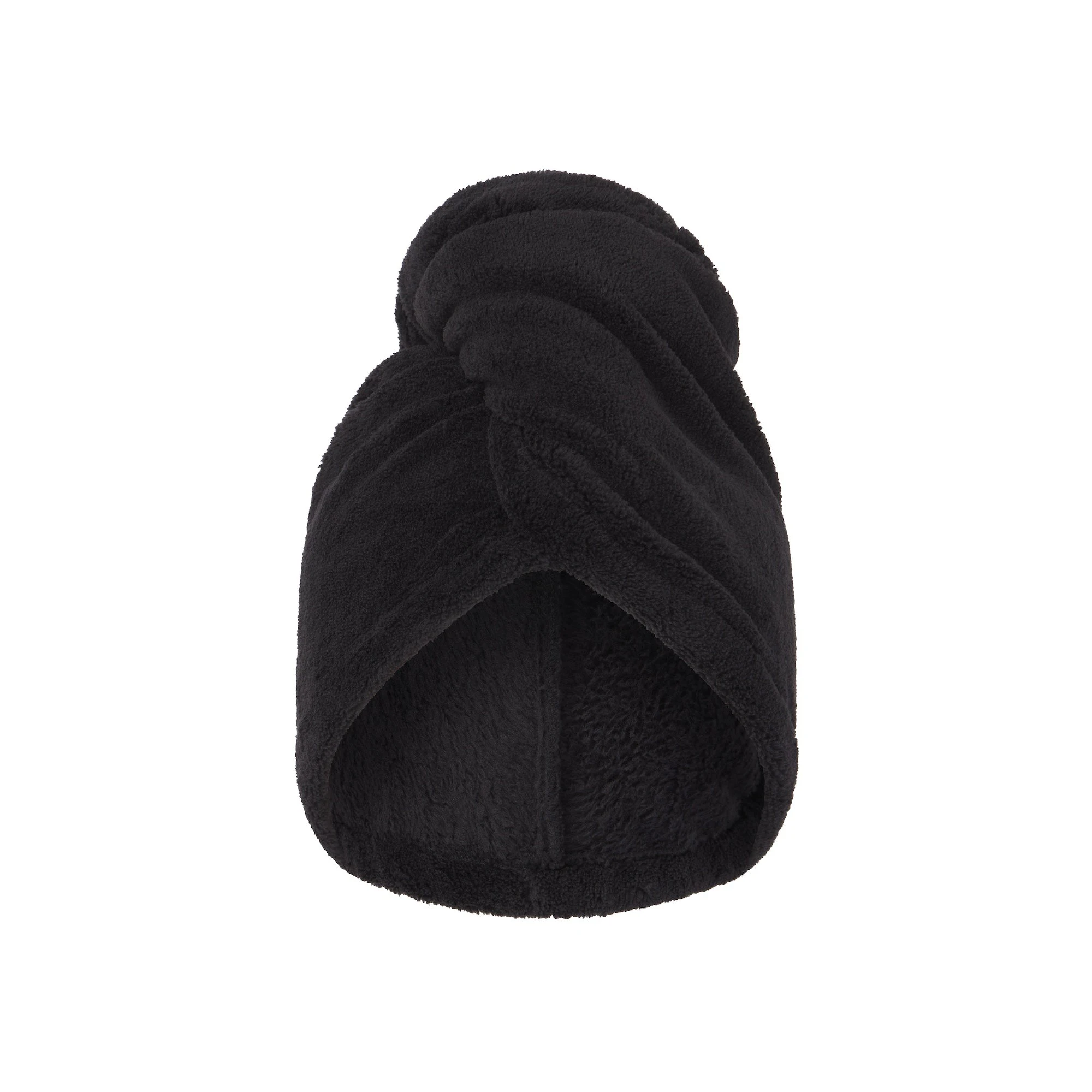 GETTING READY ACCESSORIES MICRO FIBER HEAD WRAP | ONYX (HAIR ACCESSORIES, ACCESSORIES) FLAT ON A WHITE BACKGROUND | FLT