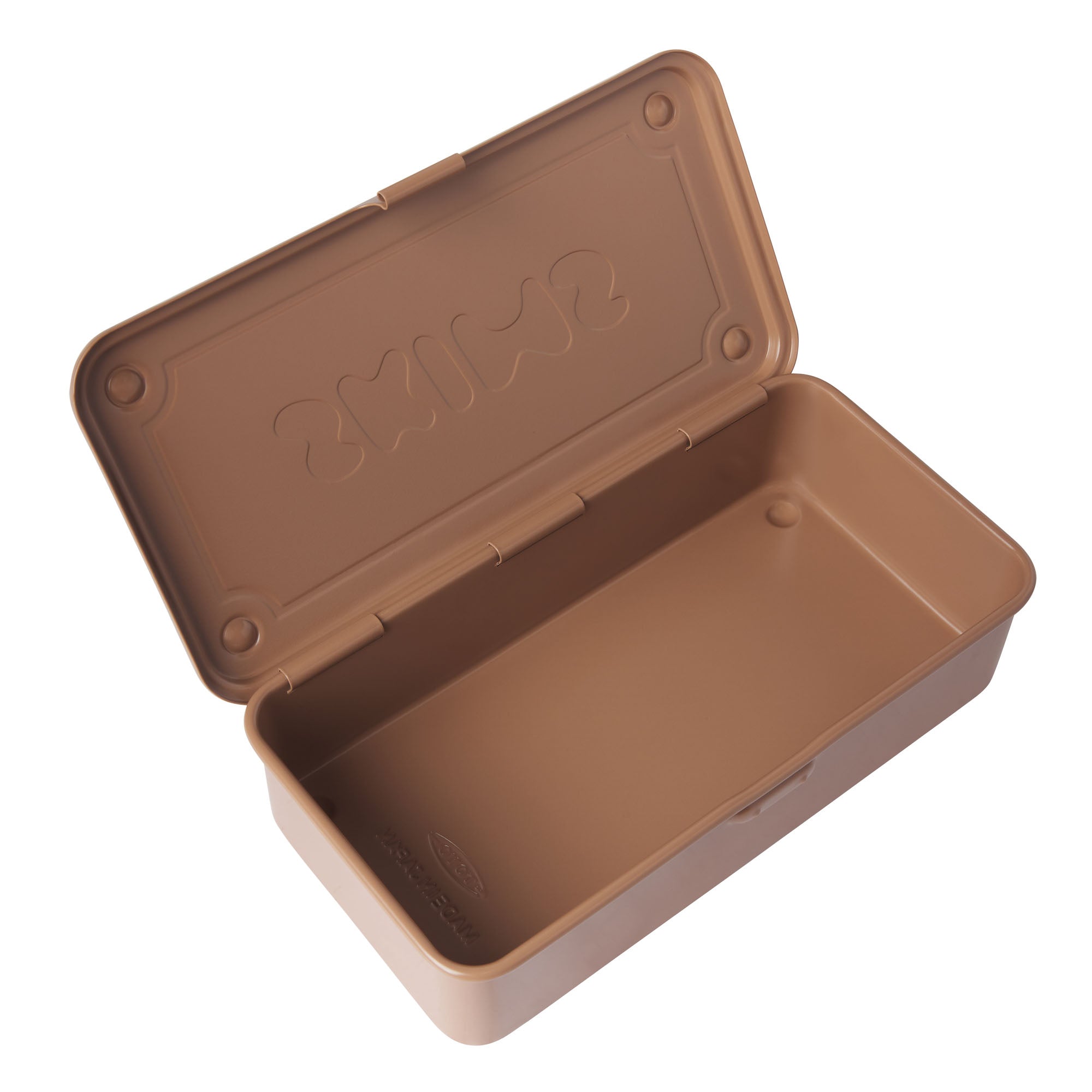 TOYO STEEL X SKIMS TOOLBOX T-190 | SIENNA & LAYS FLAT ON A WHITE BACKGROUND | FLT