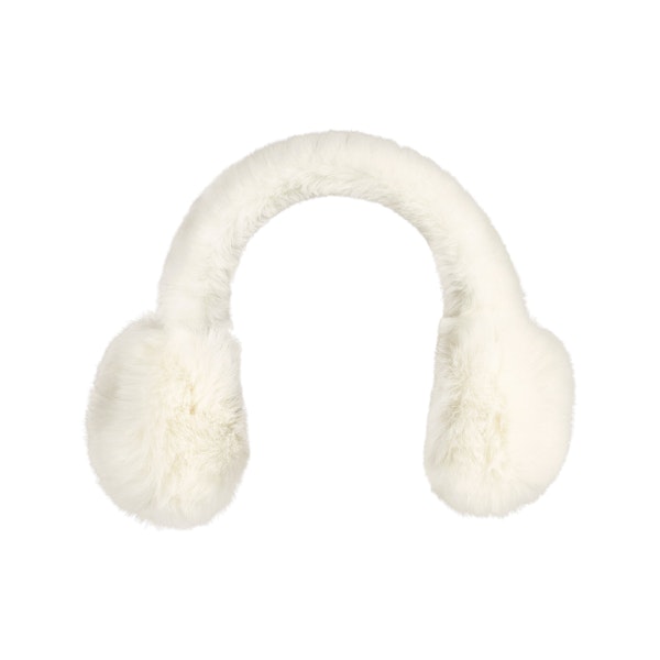FAUX FUR EARMUFFS | MARBLE FLAT ON A WHITE BACKGROUND | FLT