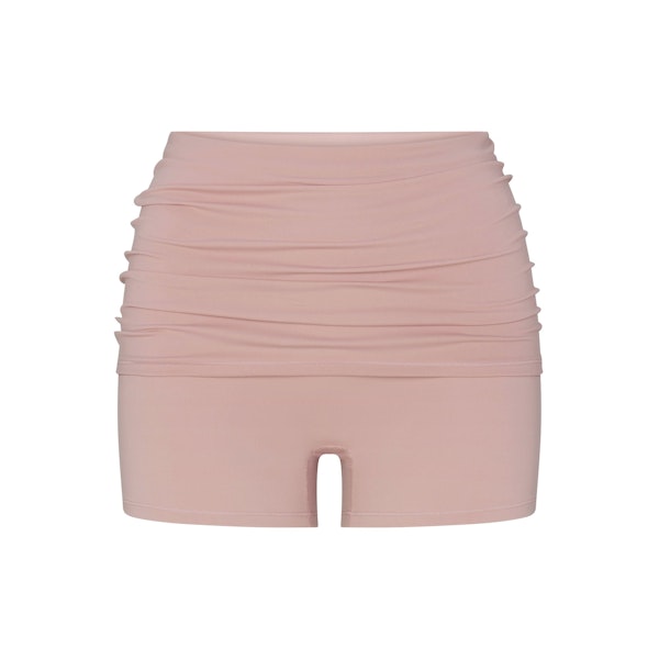 NikeSKIMS MATTE 3" FOLDOVER SHORT | HIMALAYAN FLAT ON A WHITE BACKGROUND | FLT