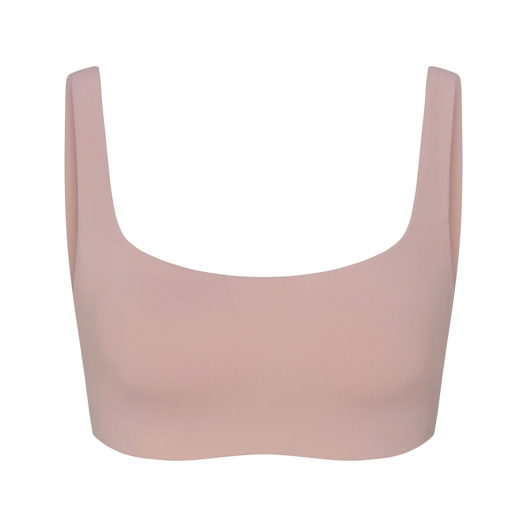 NikeSKIMS MATTE SCOOP NECK BRA | HIMALAYAN FLAT ON A WHITE BACKGROUND | FLT