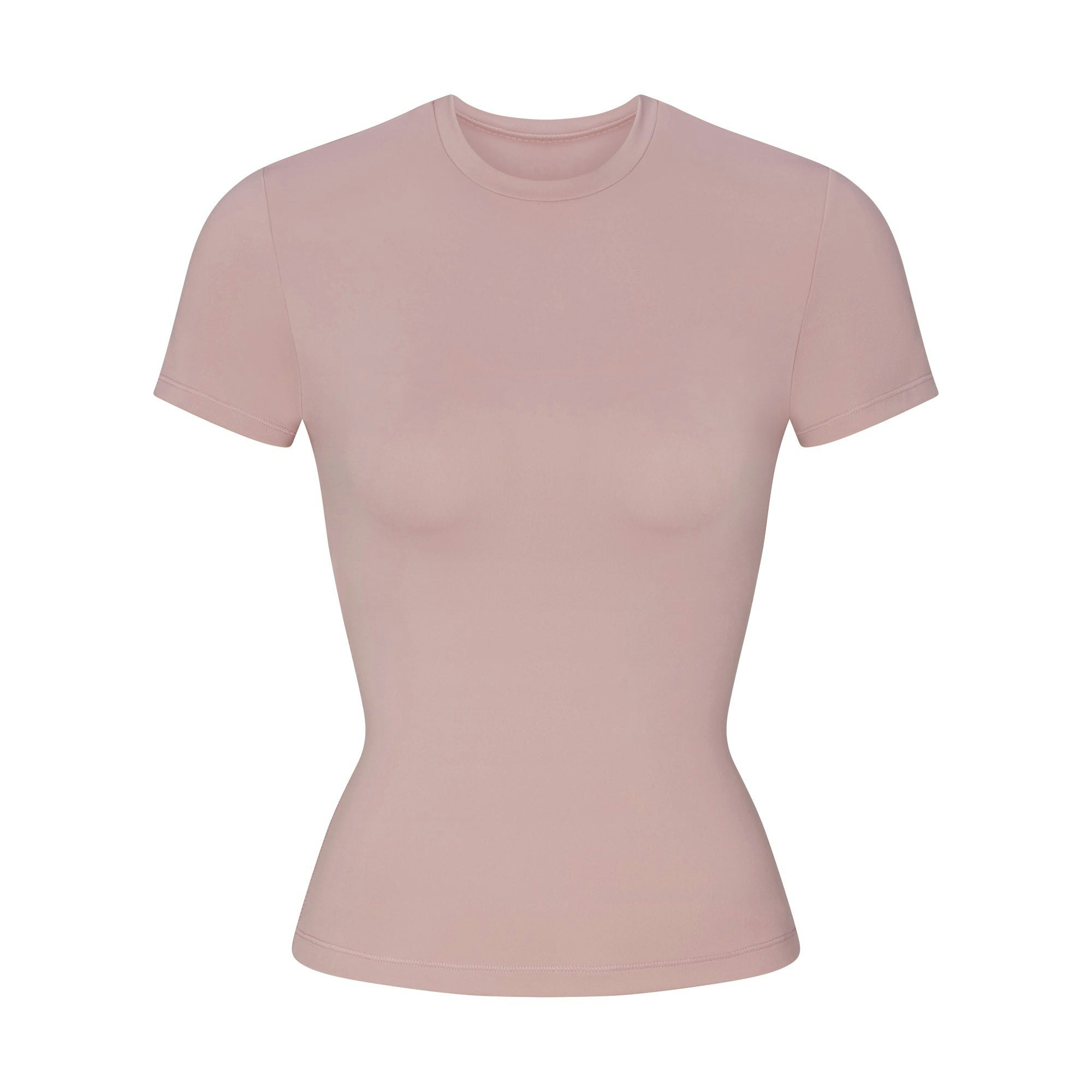 NikeSKIMS MATTE PADDED BABY TEE | HIMALAYAN FLAT ON A WHITE BACKGROUND | FLT