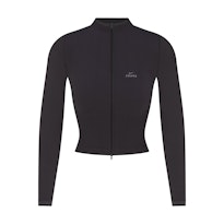 NikeSKIMS RIBBED SEAMLESS ZIP UP CROP JACKET