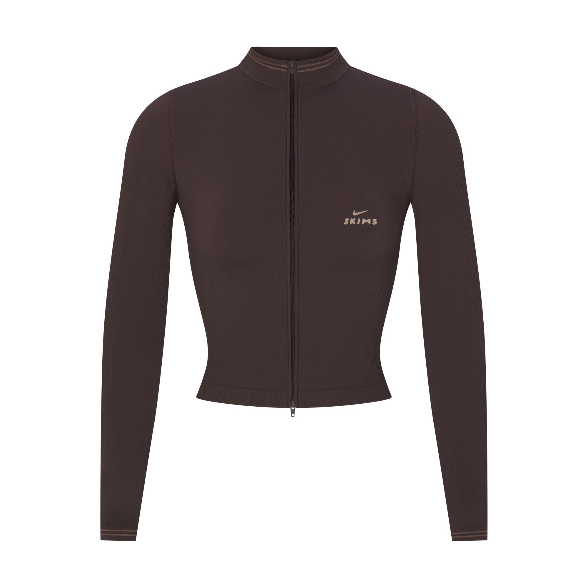 ZIP UP CROP JACKET