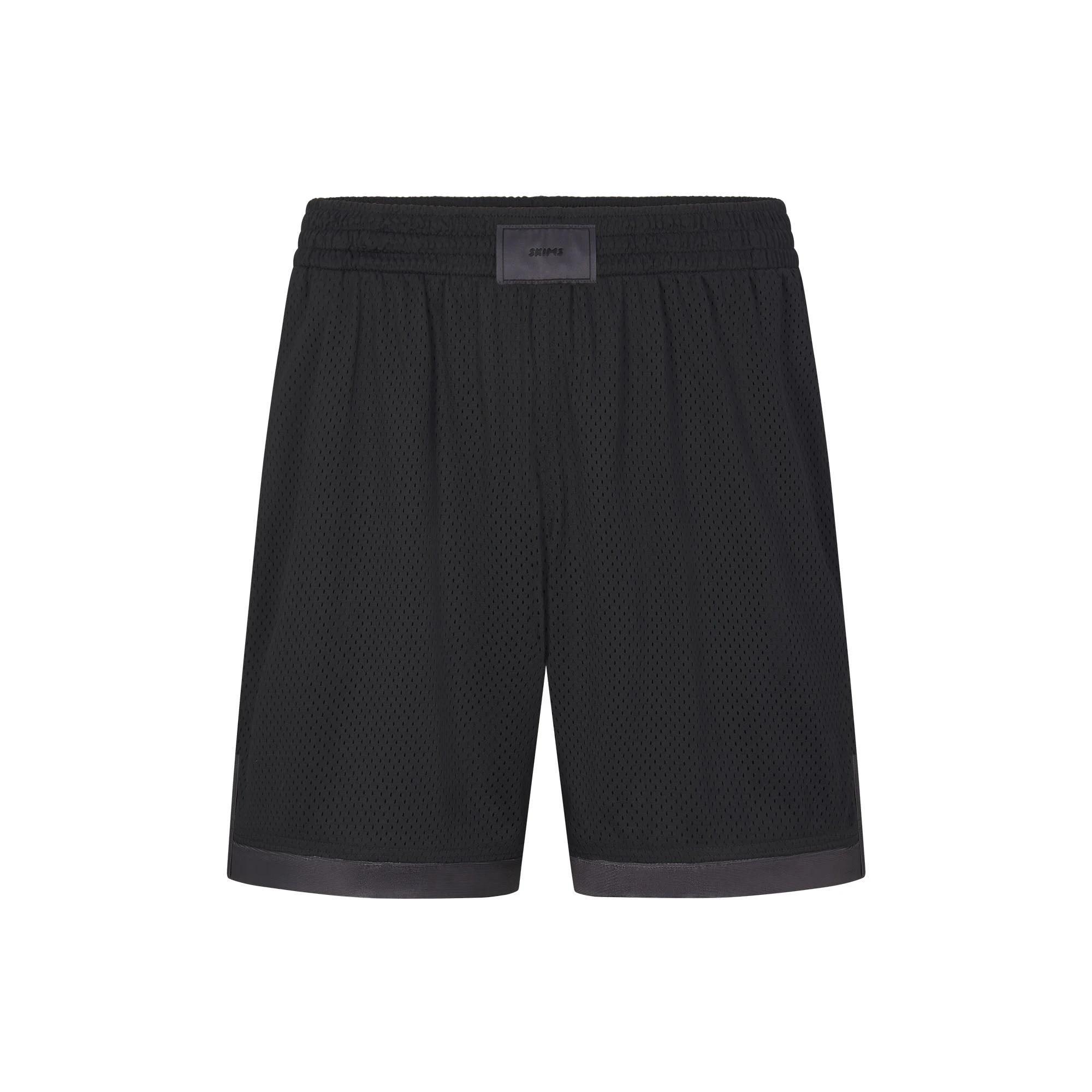 MESH APPAREL MENS 5 INCH SHORT | ONYX FLAT ON A WHITE BACKGROUND | FLT