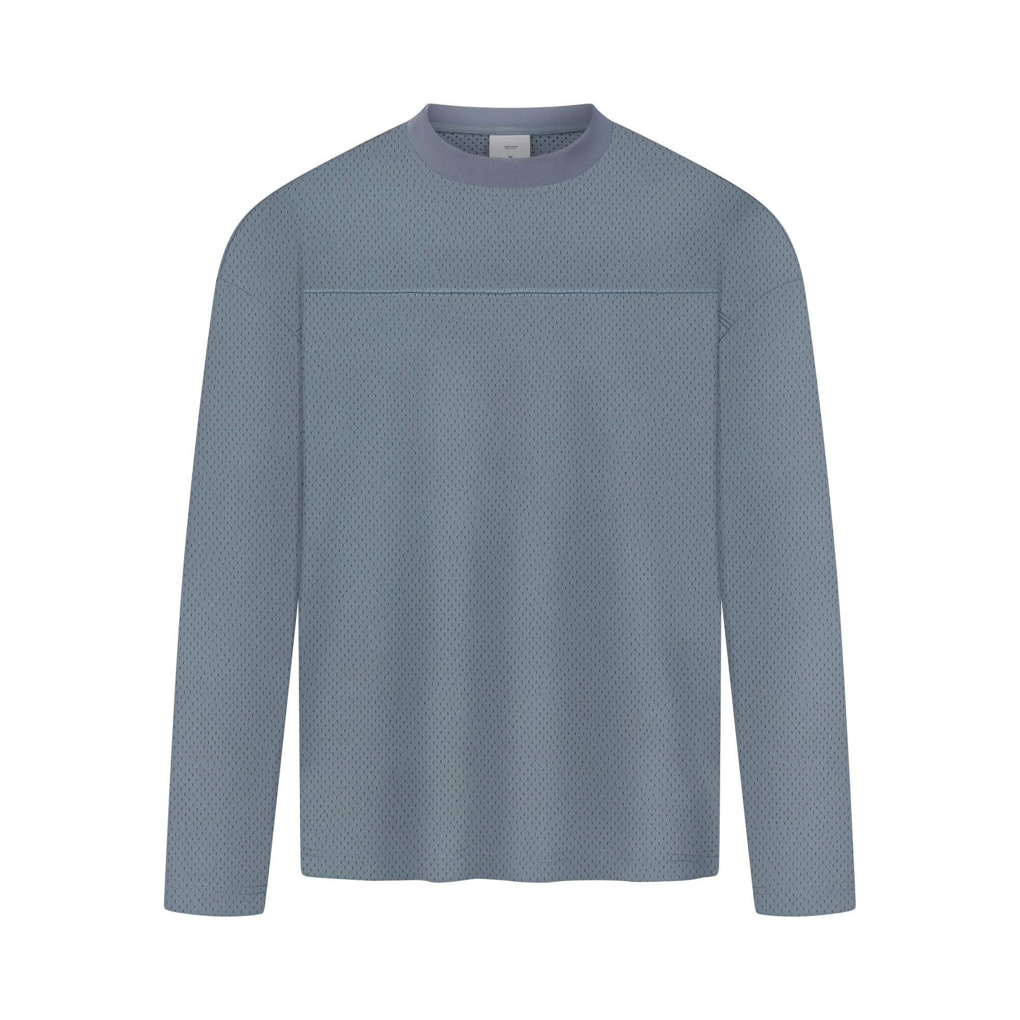 MESH APPAREL MENS LONG SLEEVE JERSEY | ZIRCON FLAT ON A WHITE BACKGROUND | FLT