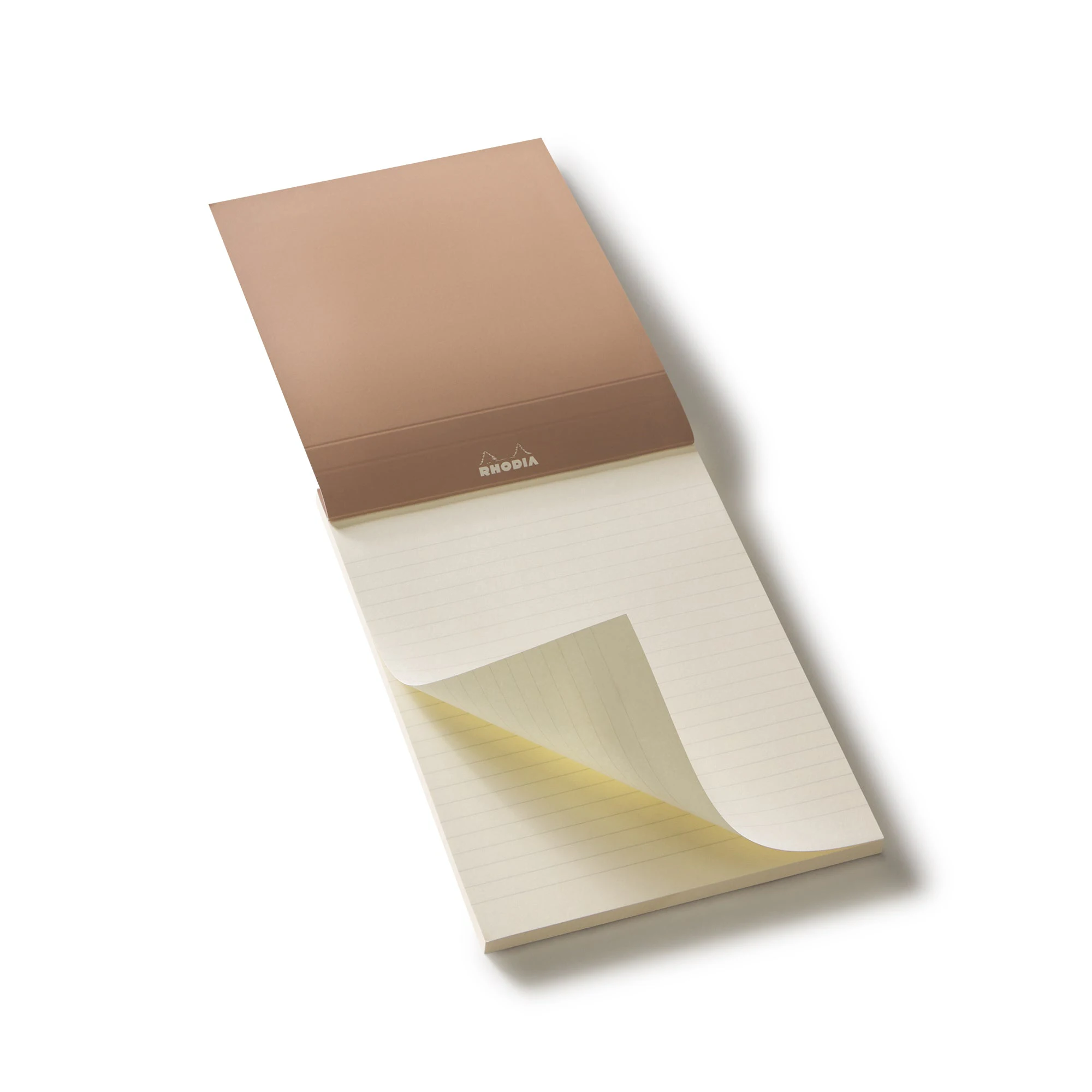 RHODIA X SKIMS NOTEPAD SET | NEUTRAL MULTI & LAYS FLAT ON A WHITE BACKGROUND | FLT