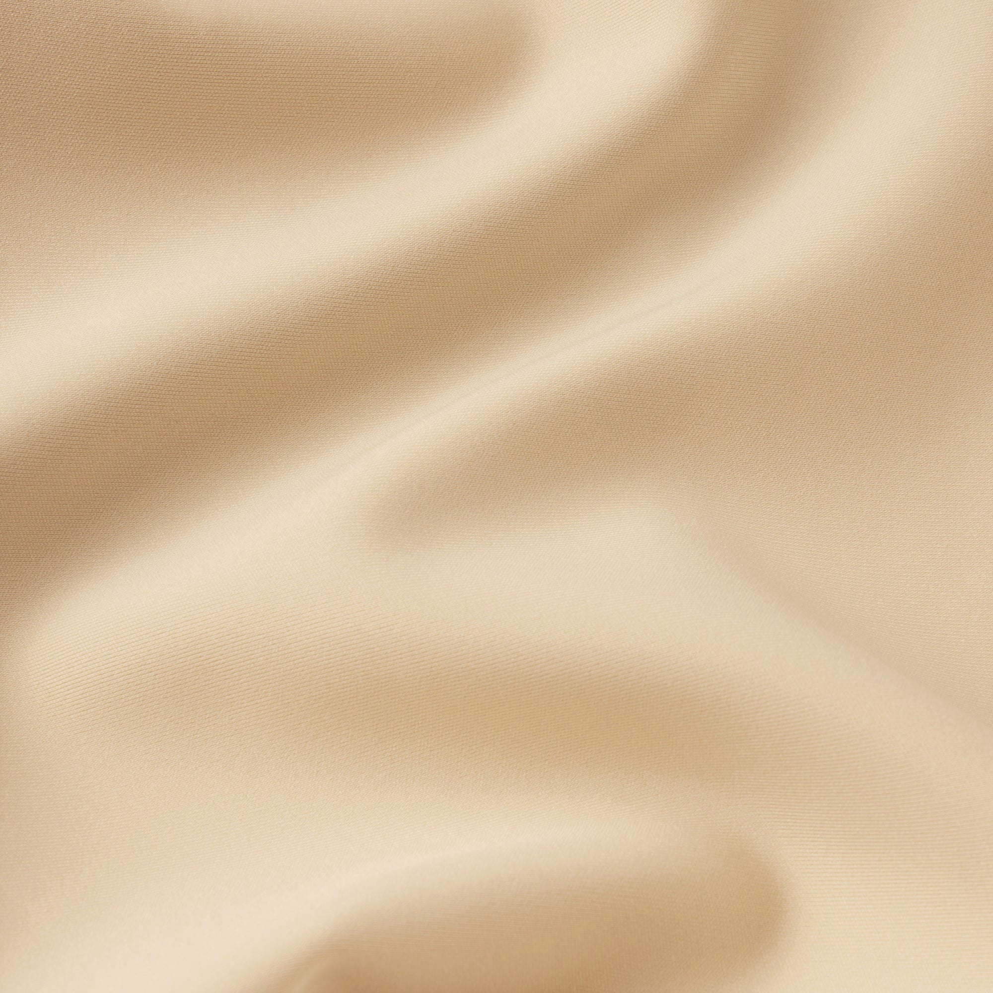 SKIMS BODY CORE SCULPT BACK SMOOTHING OPEN BUST MID THIGH BODYSUIT | SAND ADDITIONAL FABRIC DETAILS