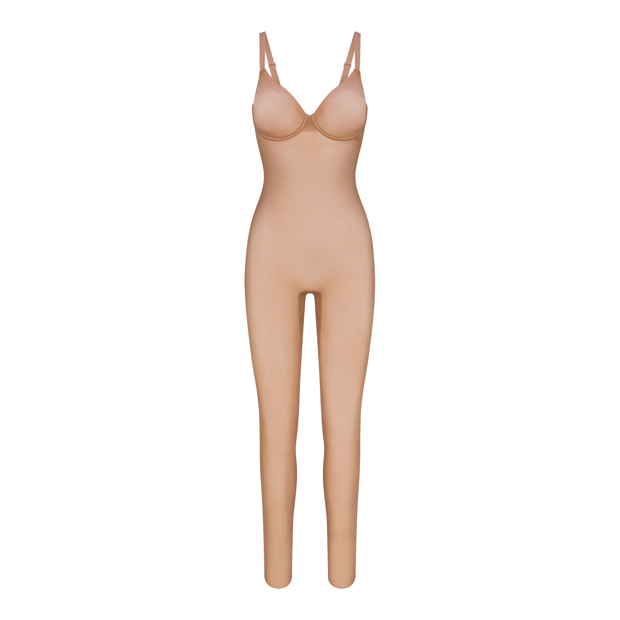 SIMPLY BARE UNDERWIRE CATSUIT | SIENNA (CATSUITS, BODYSUITS) FLAT ON A WHITE BACKGROUND | FLT
