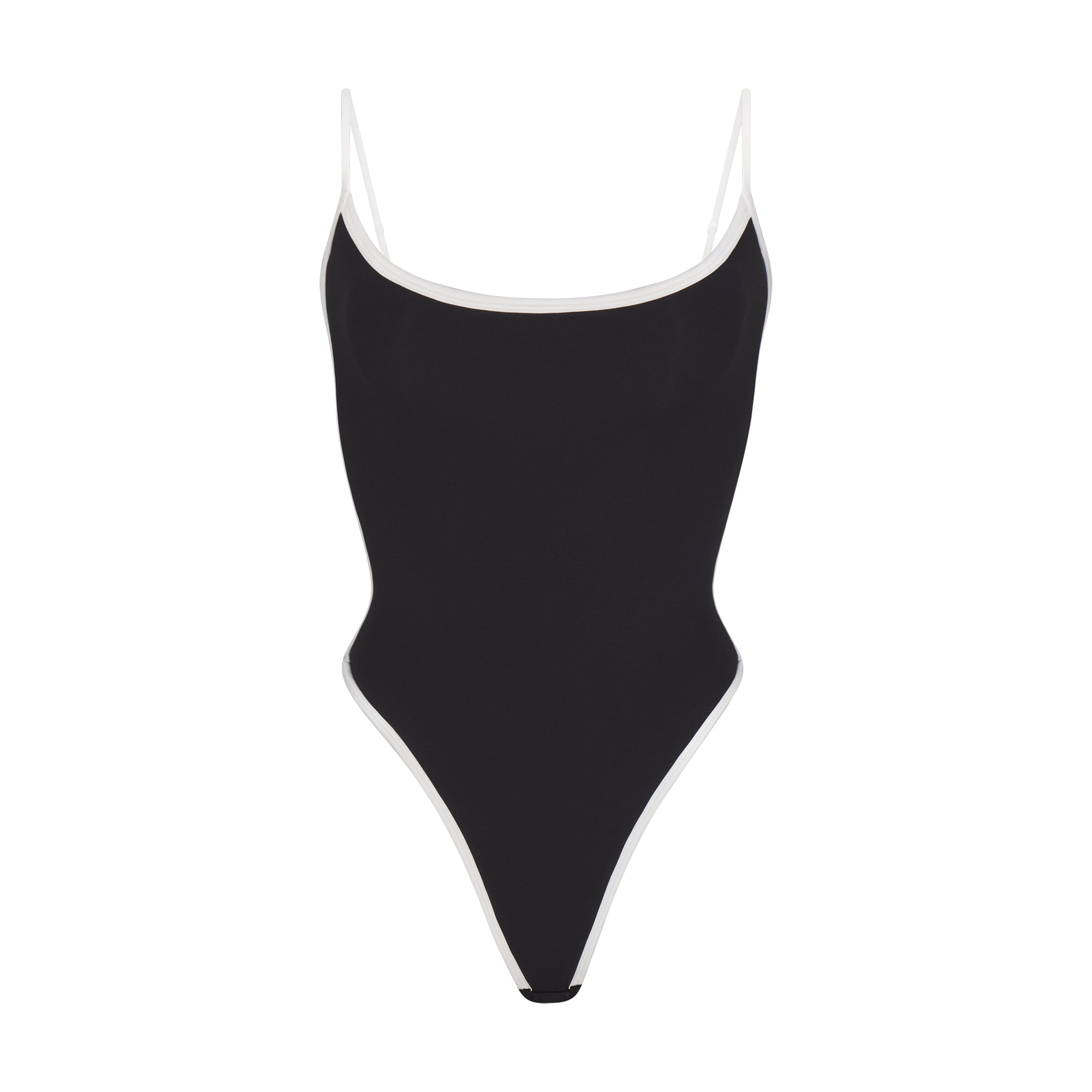 Skims ブラック タンクトップ ボディスーツ SEAMLESS SCULPT TANK | ASH