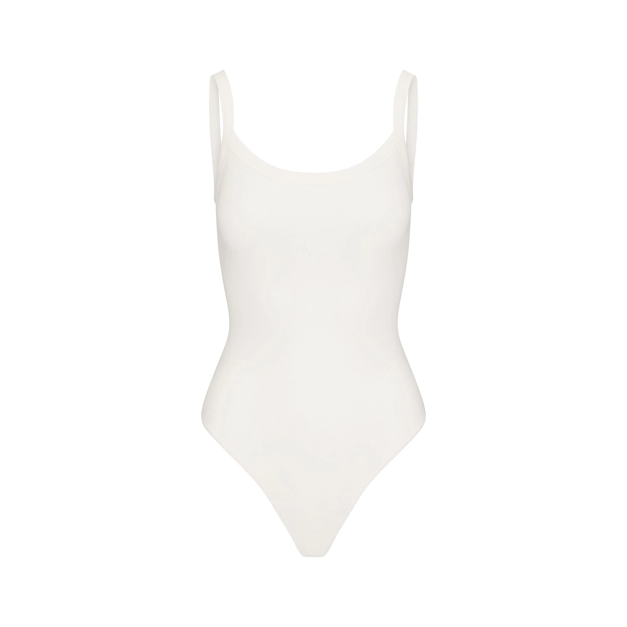 COTTON JERSEY SCOOP NECK BODYSUIT | MARBLE(BODYSUITS, BODYSUITS) FLAT ON A WHITE BACKGROUND | FLT