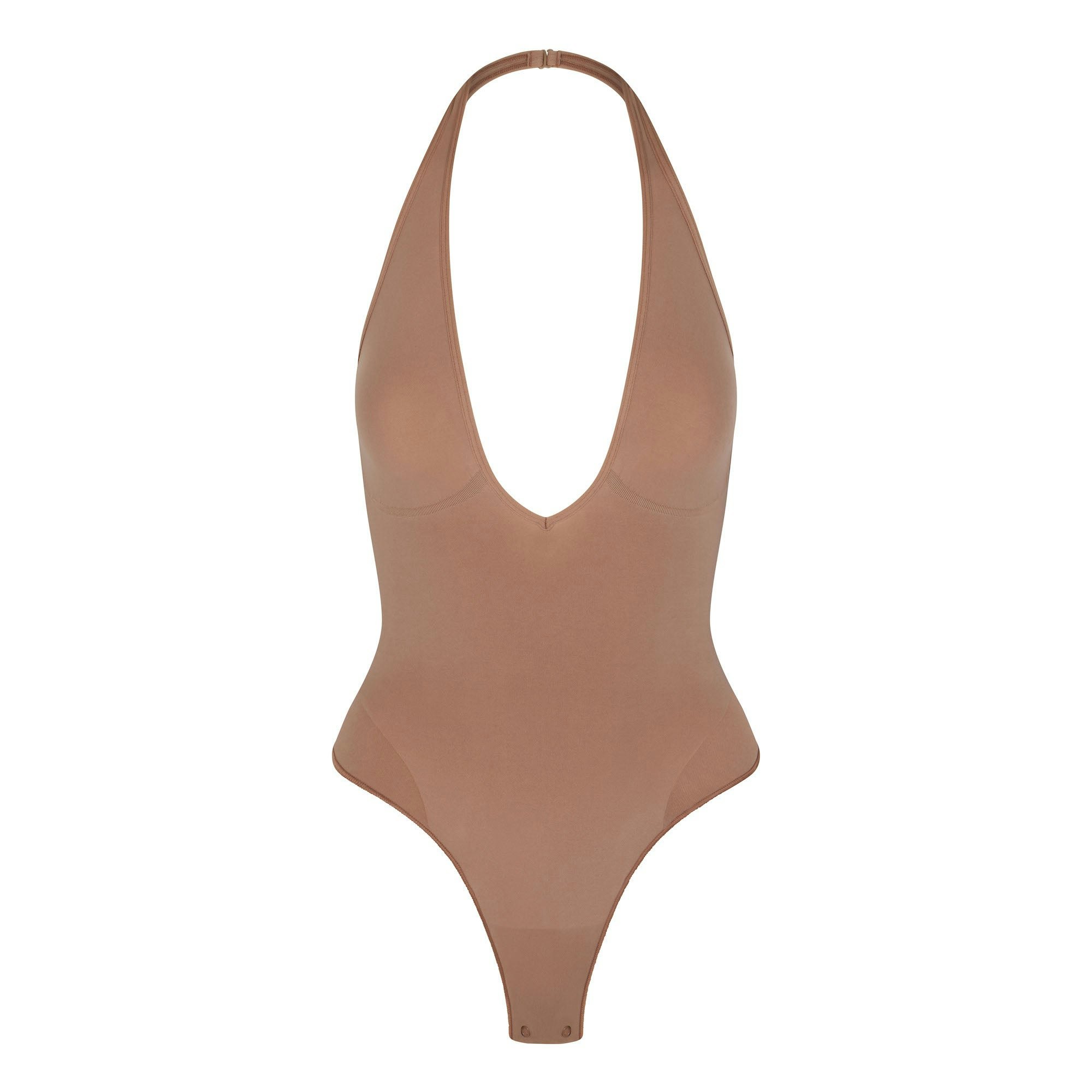 SEAMLESS SCULPT DEEP PLUNGE THONG BODYSUIT | SIENNA | FLT