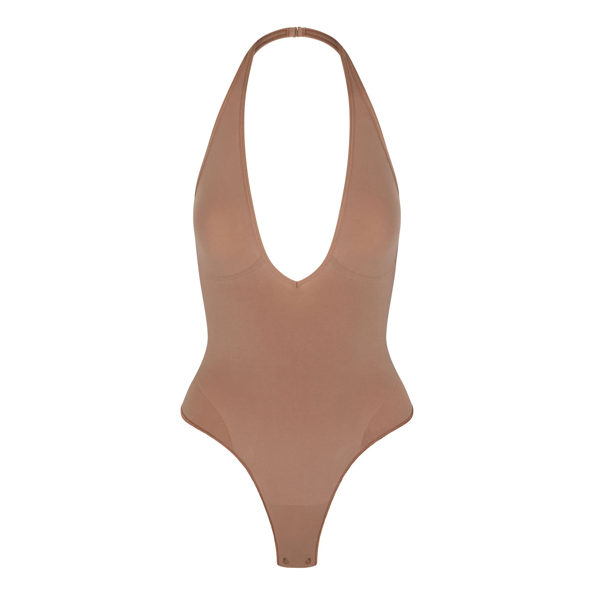 SEAMLESS SCULPT DEEP PLUNGE THONG BODYSUIT | SIENNA | FLT