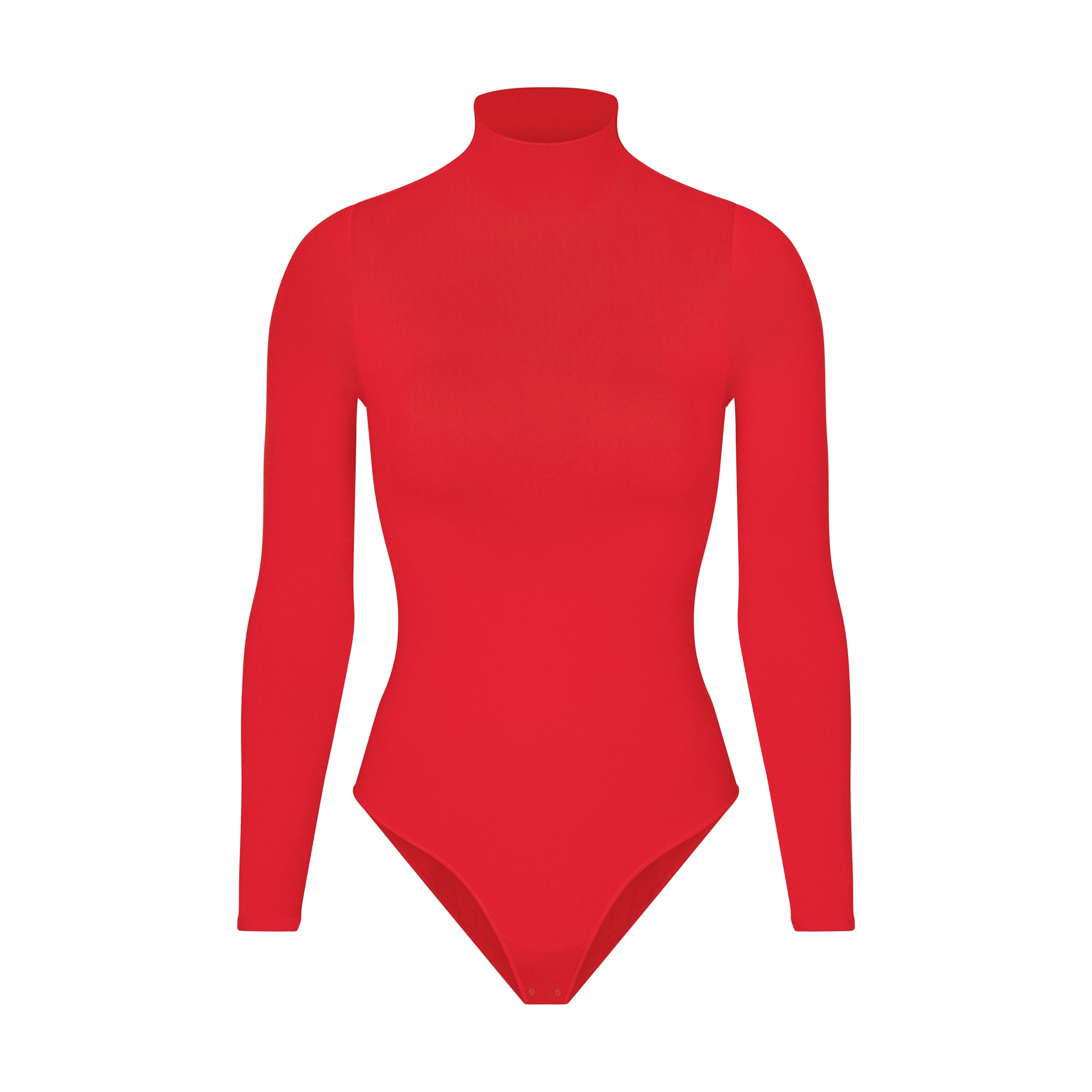 Red long sleeve bodysuits outlet