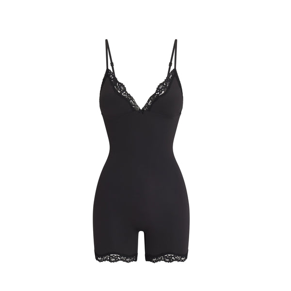 FITS EVERYBODY LACE PUSH-UP BODYSUIT | ONYX