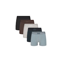 SKIMS COTTON MENS 3" BOXER BRIEF 5-PACK