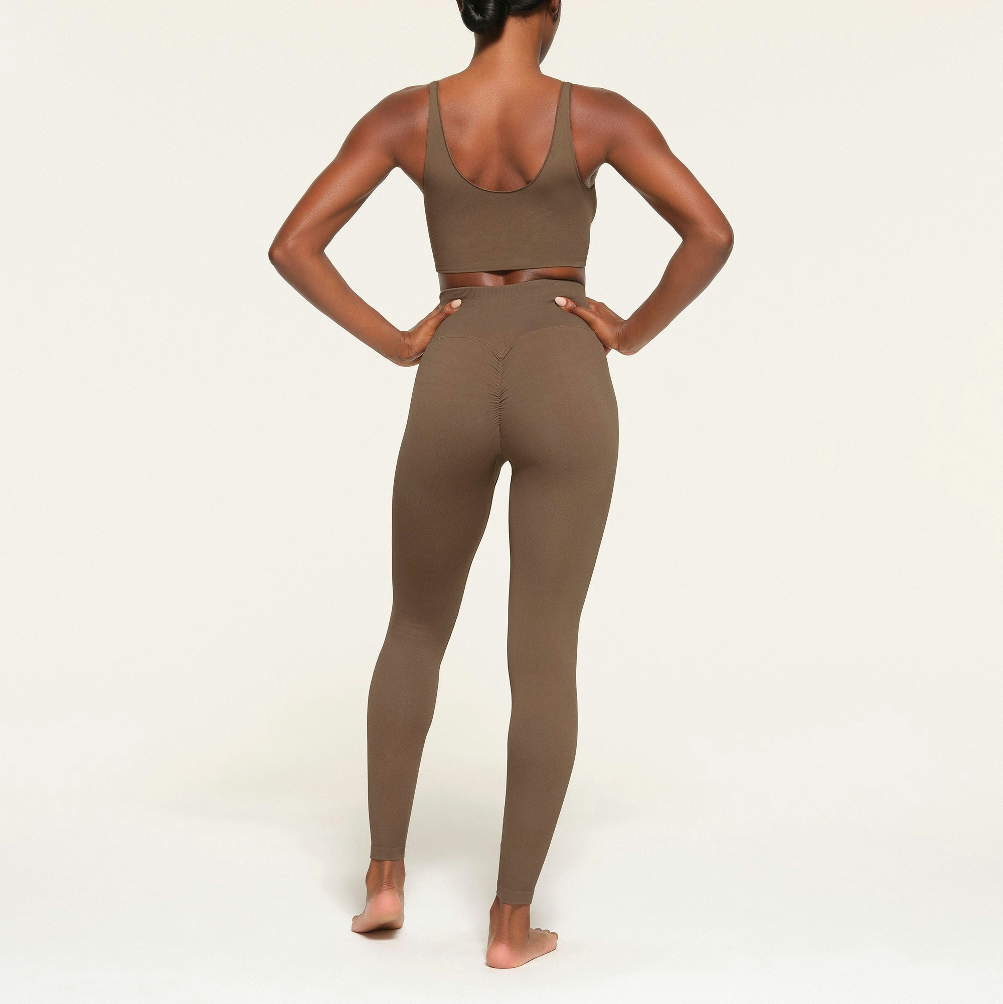 CONTOUR LOUNGE BRALETTE WORN BY A MODEL IN BACK VIEW