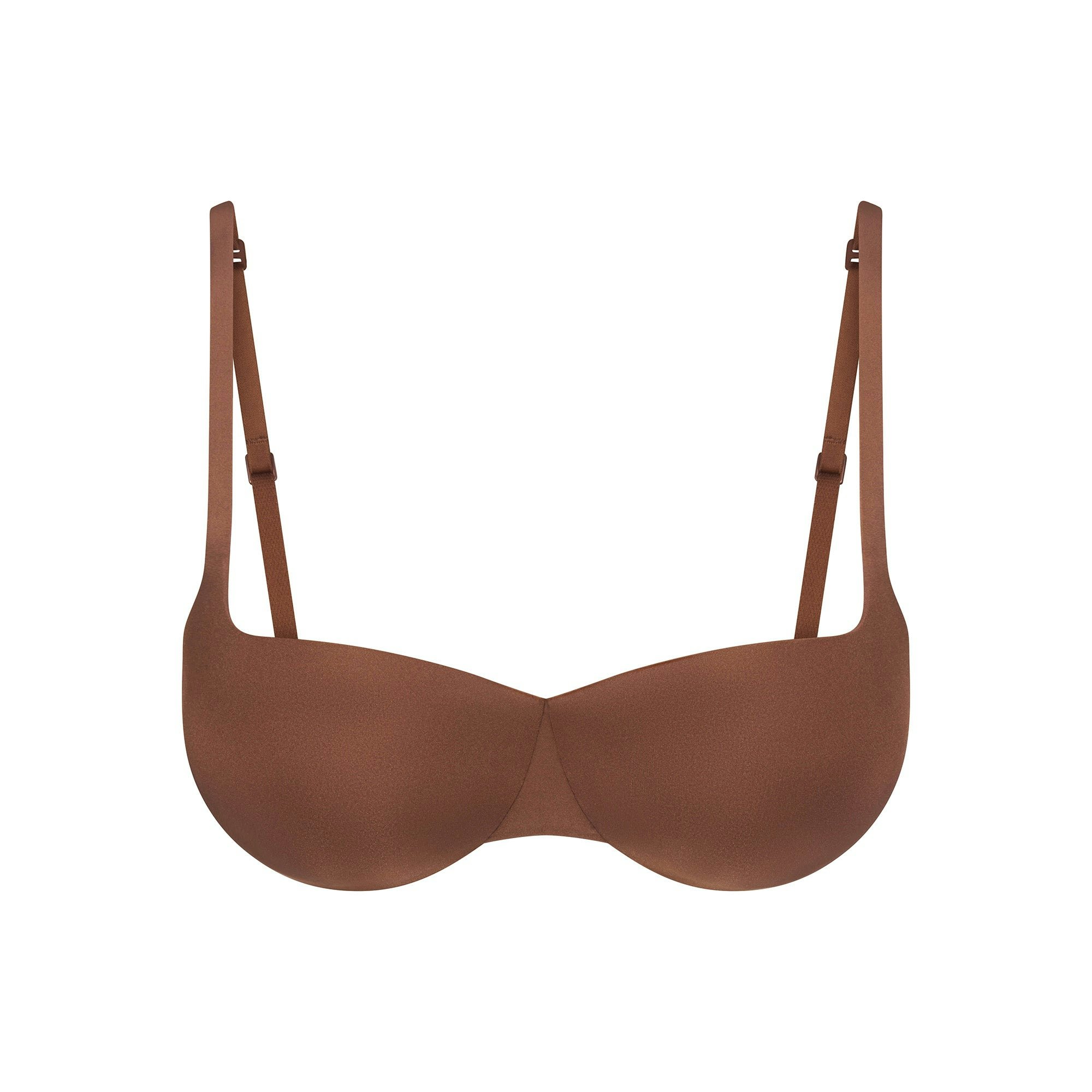 SKIMS ULTIMATE BALCONETTE PUSH-UP BRA | JASPER FLAT ON A WHITE BACKGROUND | FLT | FLT