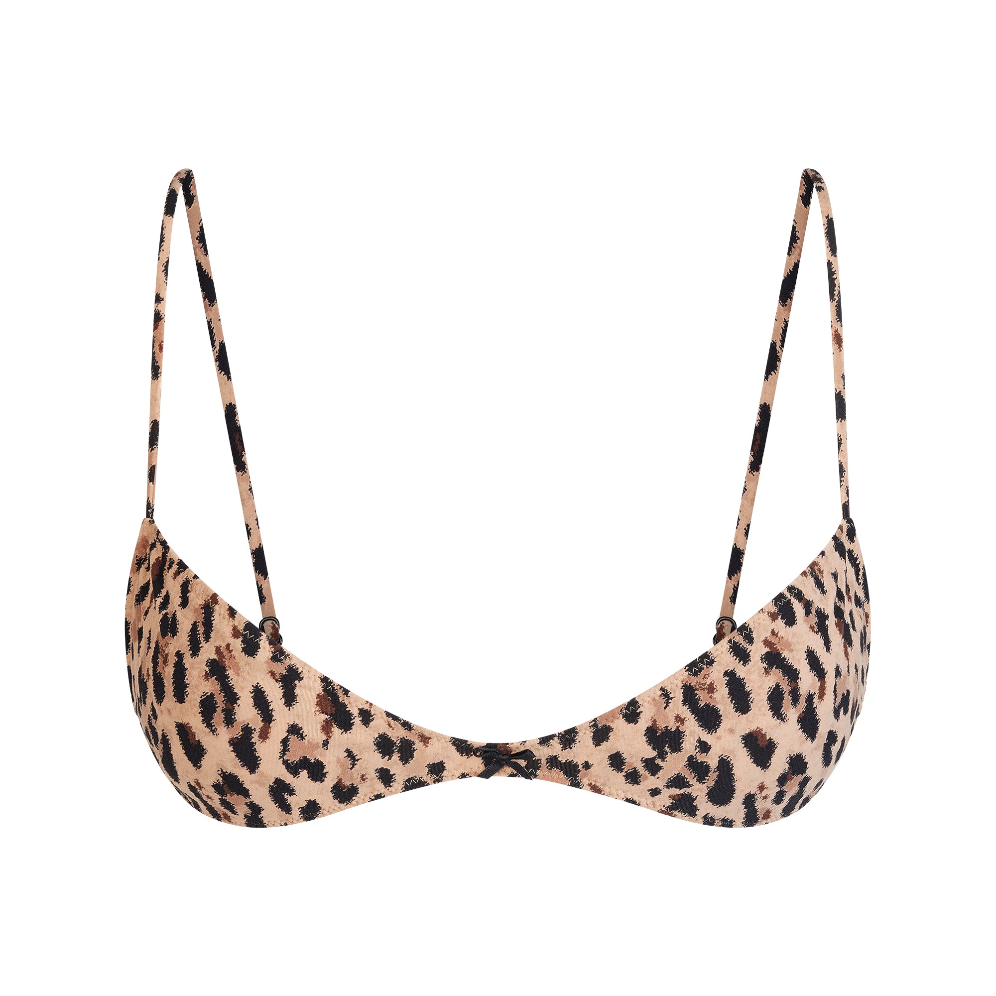 SKIMS◆トライアングル◆ブラレット[送料込] FITS EVERYBODY TRIANGLE BRALETTE | CLAY SNAKESKIN PRINT