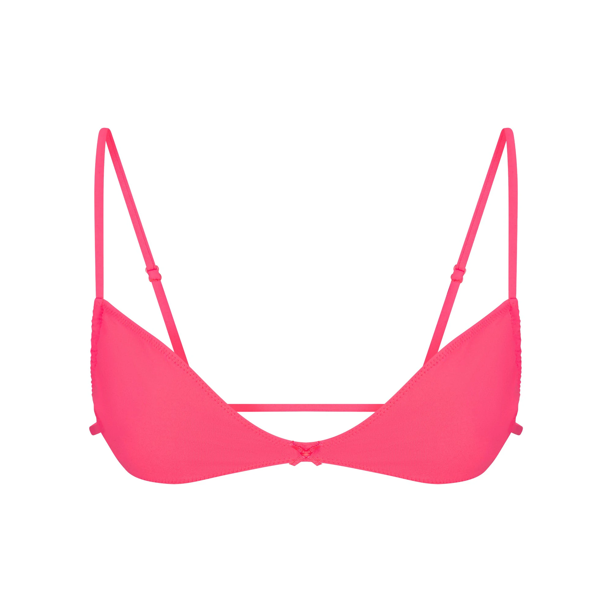 FITS EVERYBODY MICRO BANDEAU | ULTRA PINK FLAT ON A WHITE BACKGROUND | FLT