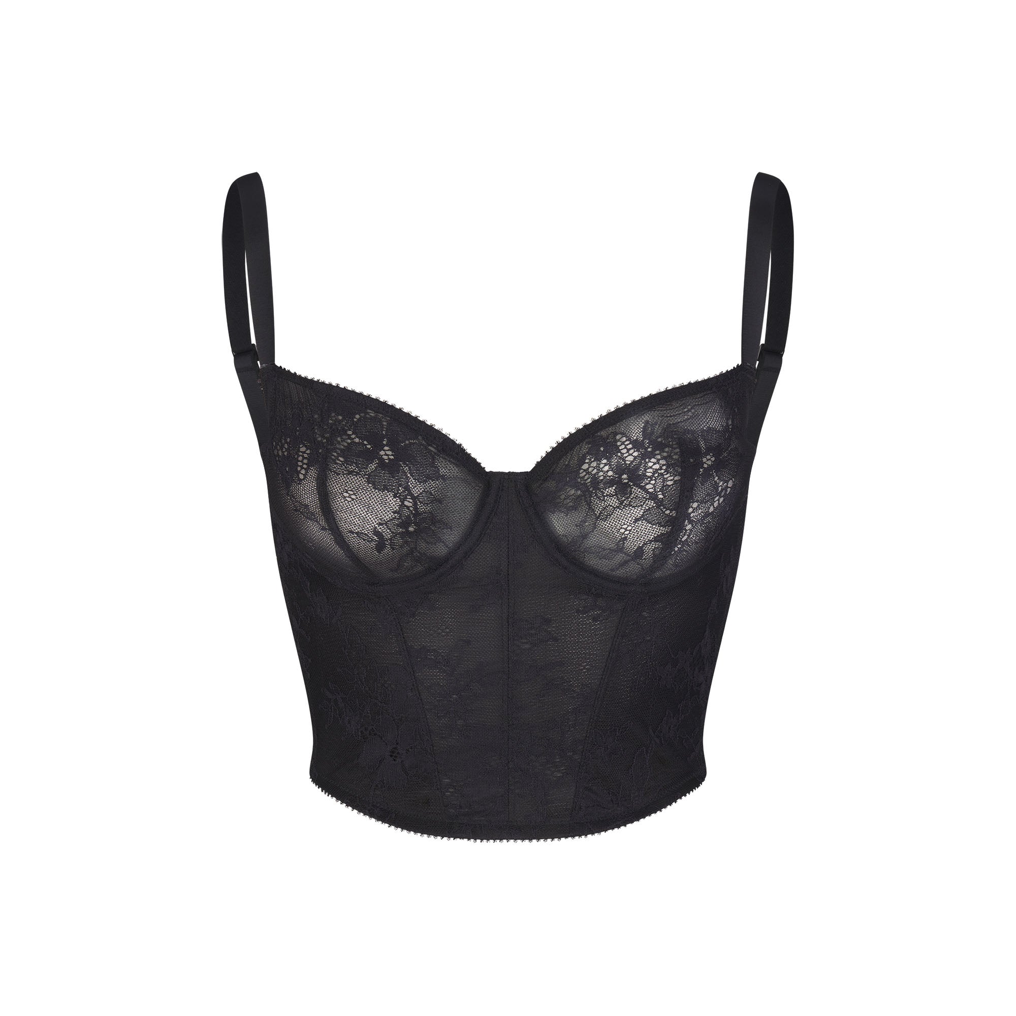 ULTRA FINE LACE CORSET | MARBLE