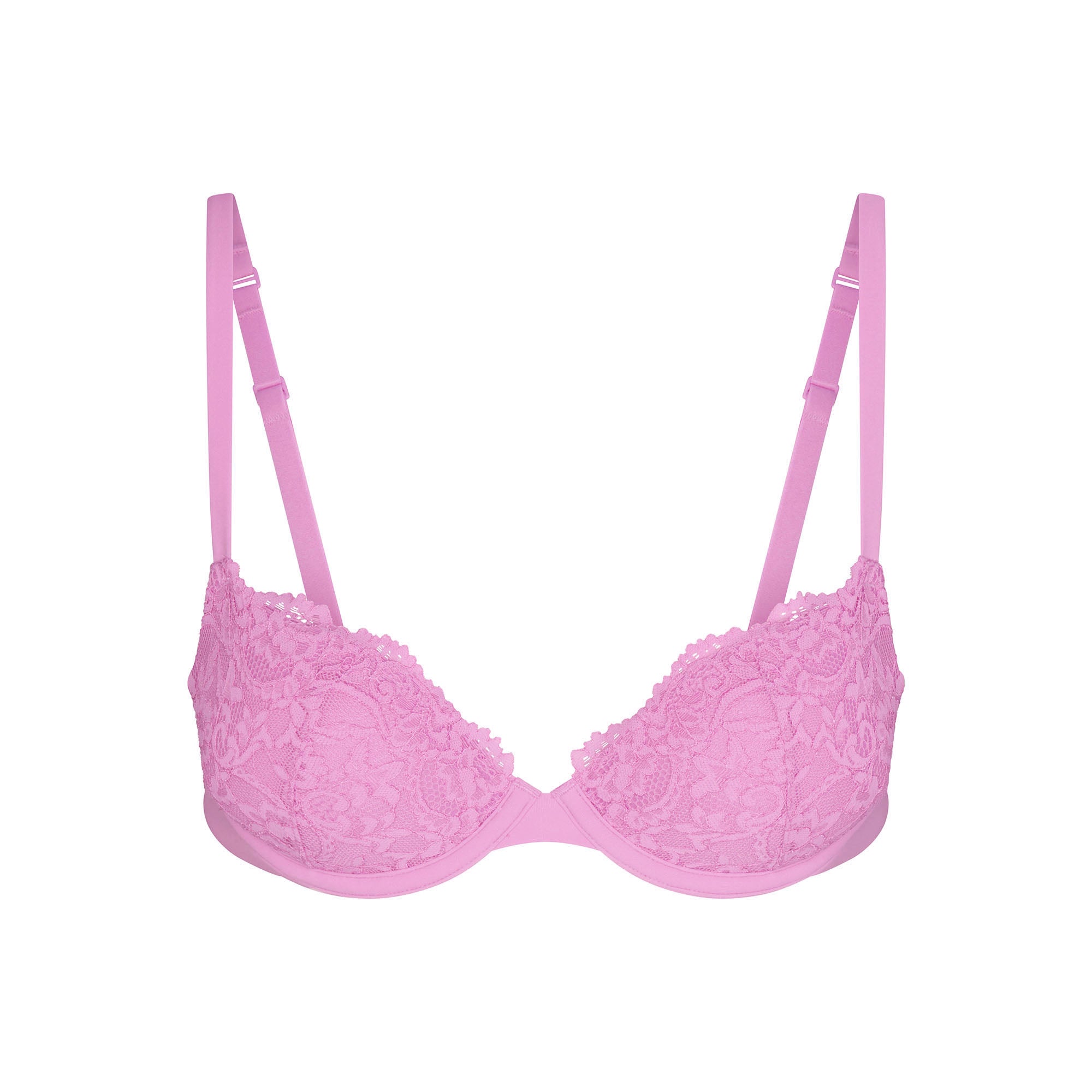 FITS EVERYBODY LACE PUSH-UP BRA | PETAL