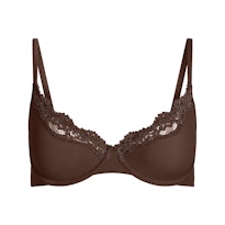 FITS EVERYBODY LACE UNLINED SCOOP BRA