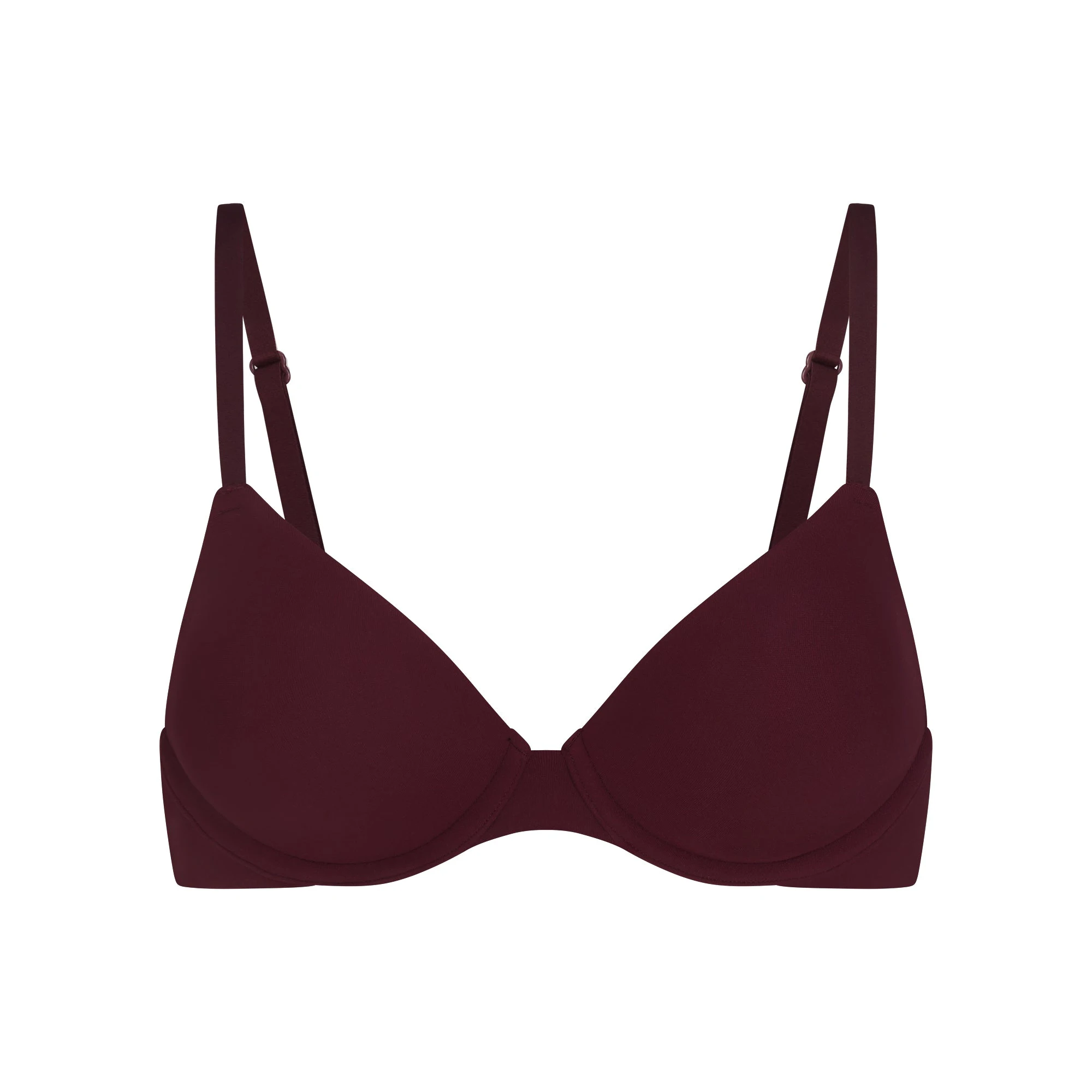 FITS EVERYBODY T-SHIRT BRA | CURRANT FLAT ON A WHITE BACKGROUND | FLT