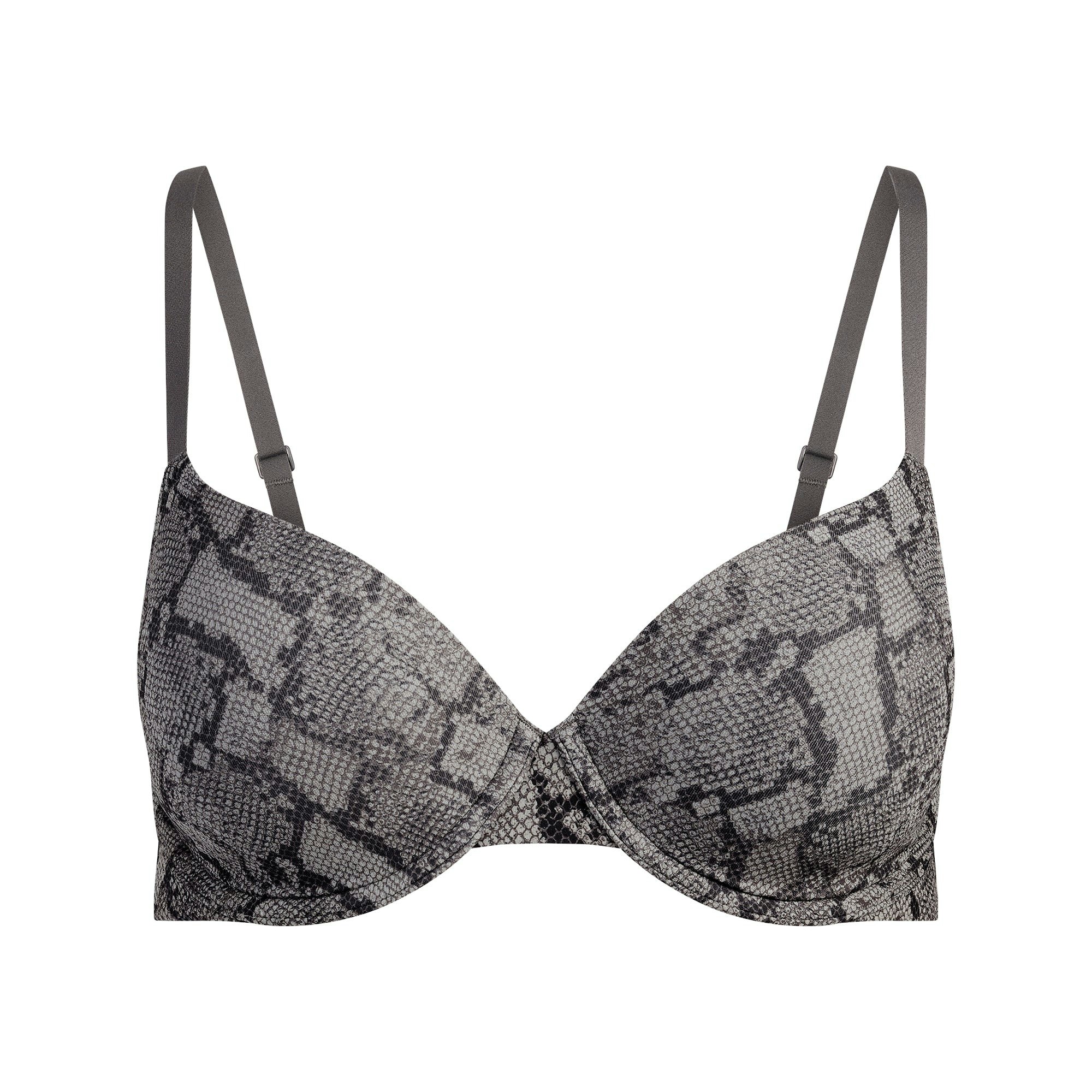 FITS EVERYBODY T-SHIRT BRA | SHADOW SNAKE PRINT FLAT ON A WHITE BACKGROUND | FLT