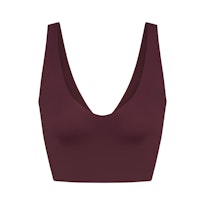 NikeSKIMS MATTE V-NECK BRA TOP
