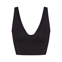 NikeSKIMS MATTE V-NECK BRA TOP