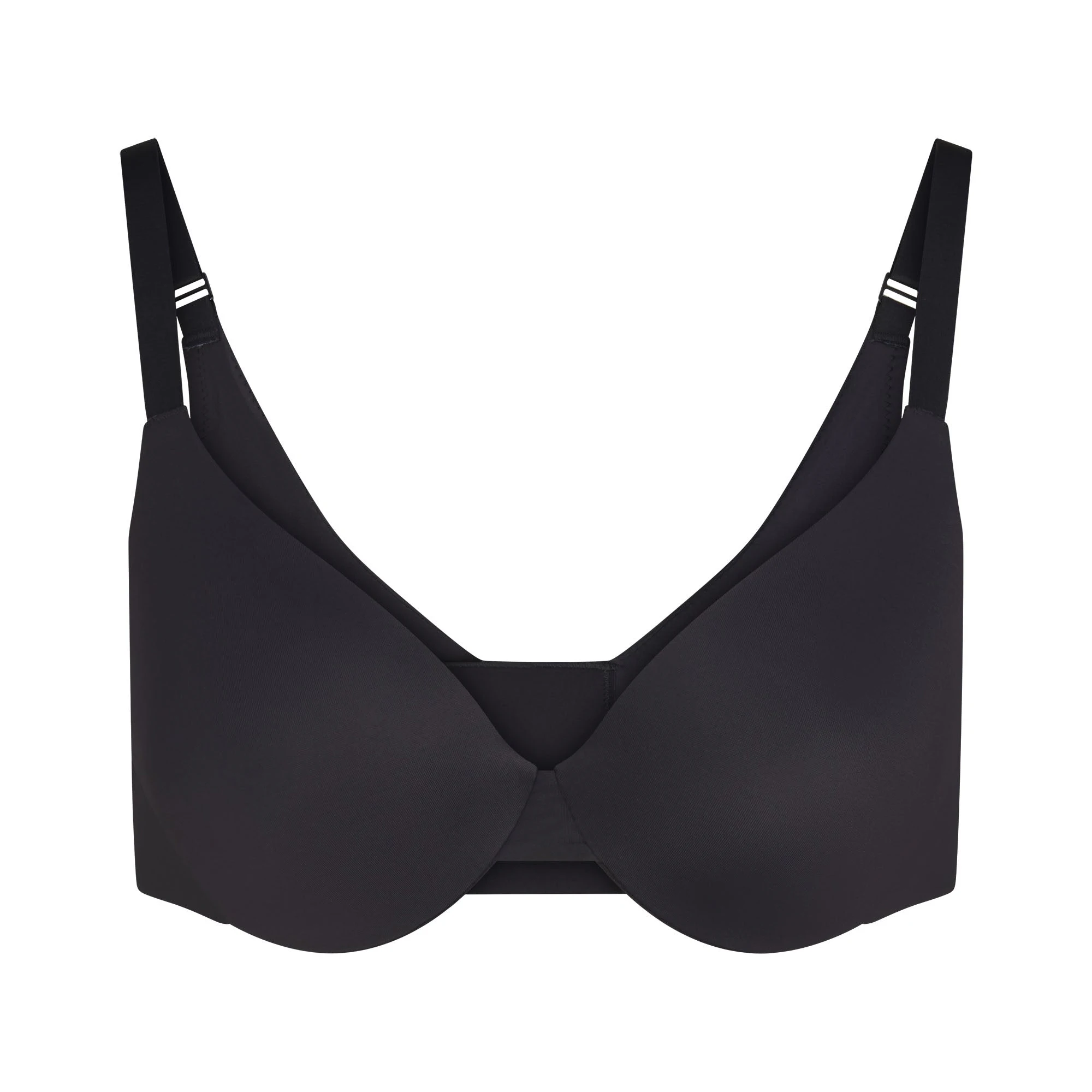 SMOOTHING INTIMATES FULL COVERAGE BRA | ONYX (FULL COVERAGE BRAS) FLAT ON A WHITE BACKGROUND | FLT