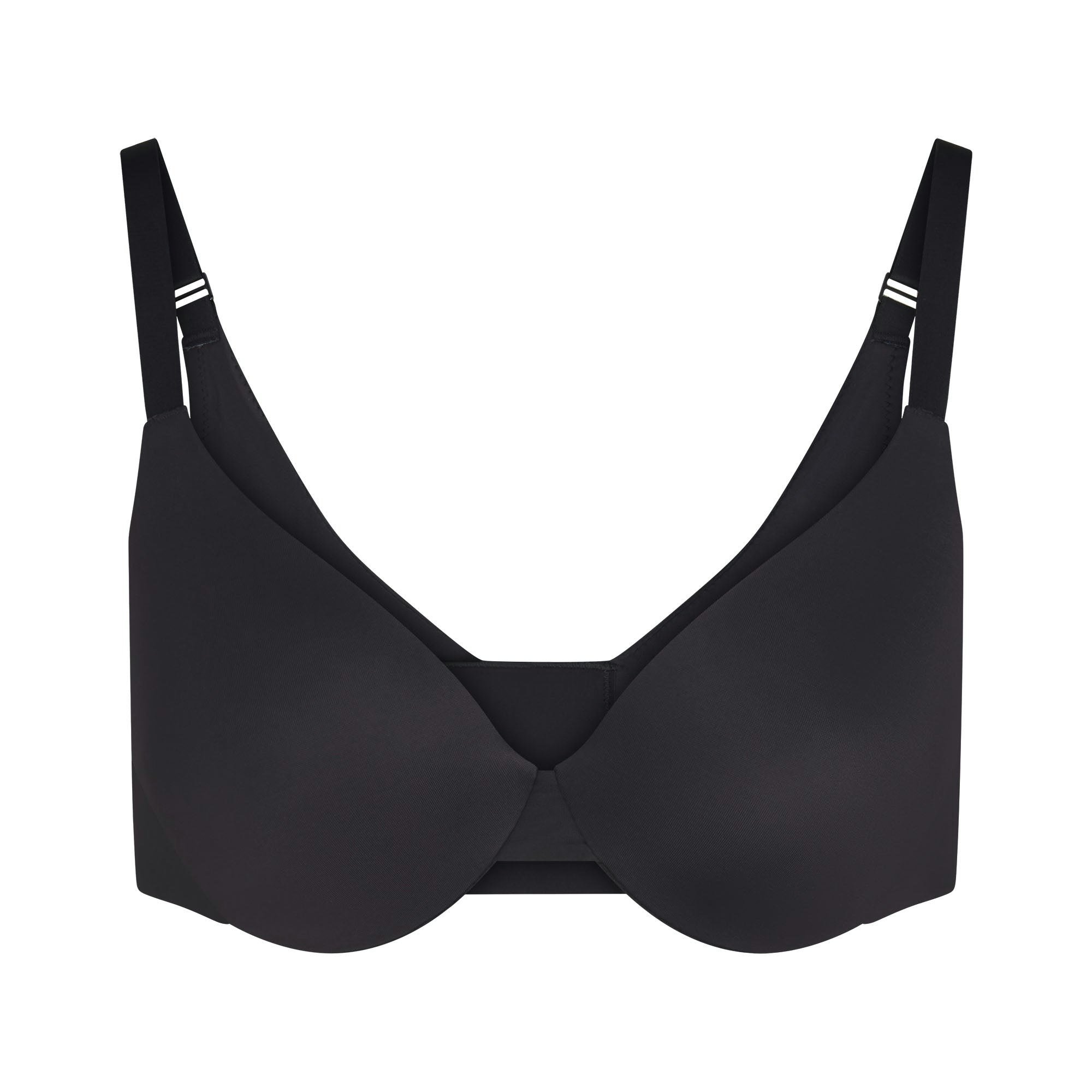 SMOOTHING INTIMATES FULL COVERAGE BRA | ONYX (FULL COVERAGE BRAS) FLAT ON A WHITE BACKGROUND | FLT