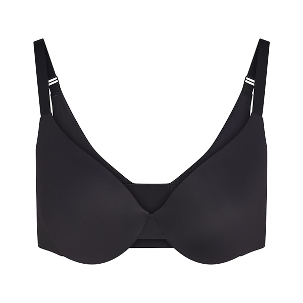 SMOOTHING INTIMATES FULL COVERAGE BRA | ONYX (FULL COVERAGE BRAS) FLAT ON A WHITE BACKGROUND | FLT