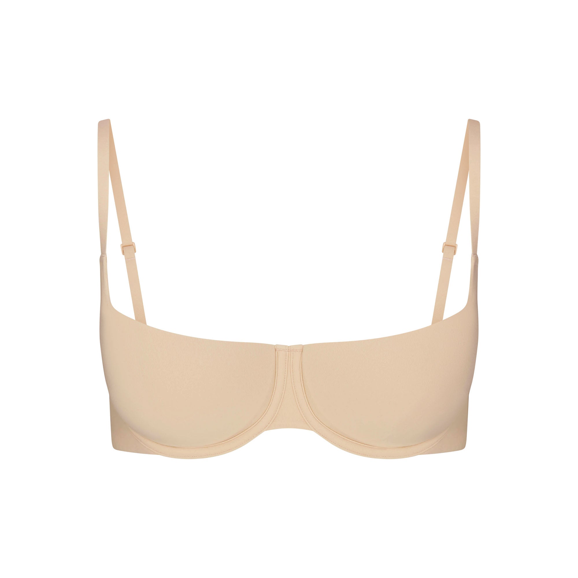 FITS EVERYBODY BALCONETTE BRA | SAND FLAT ON A WHITE BACKGROUND | FLT