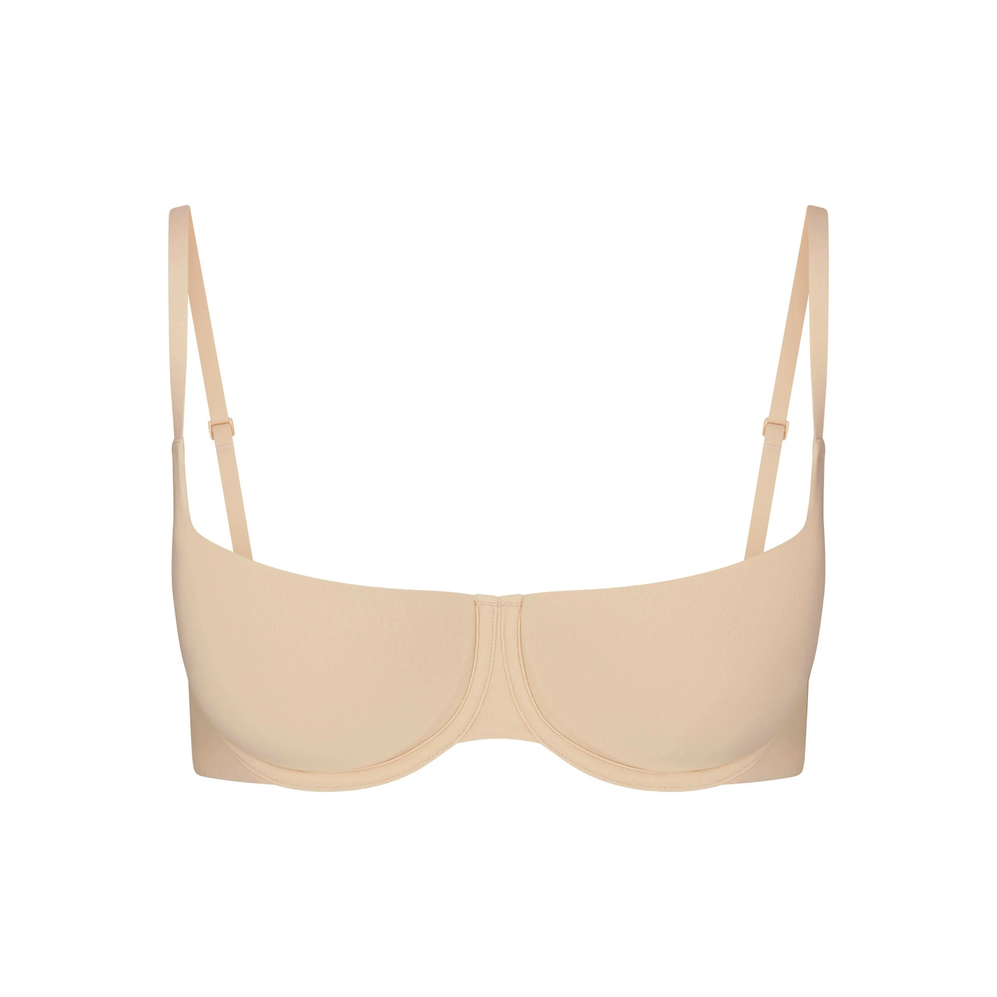 FITS EVERYBODY BALCONETTE BRA | SAND FLAT ON A WHITE BACKGROUND | FLT