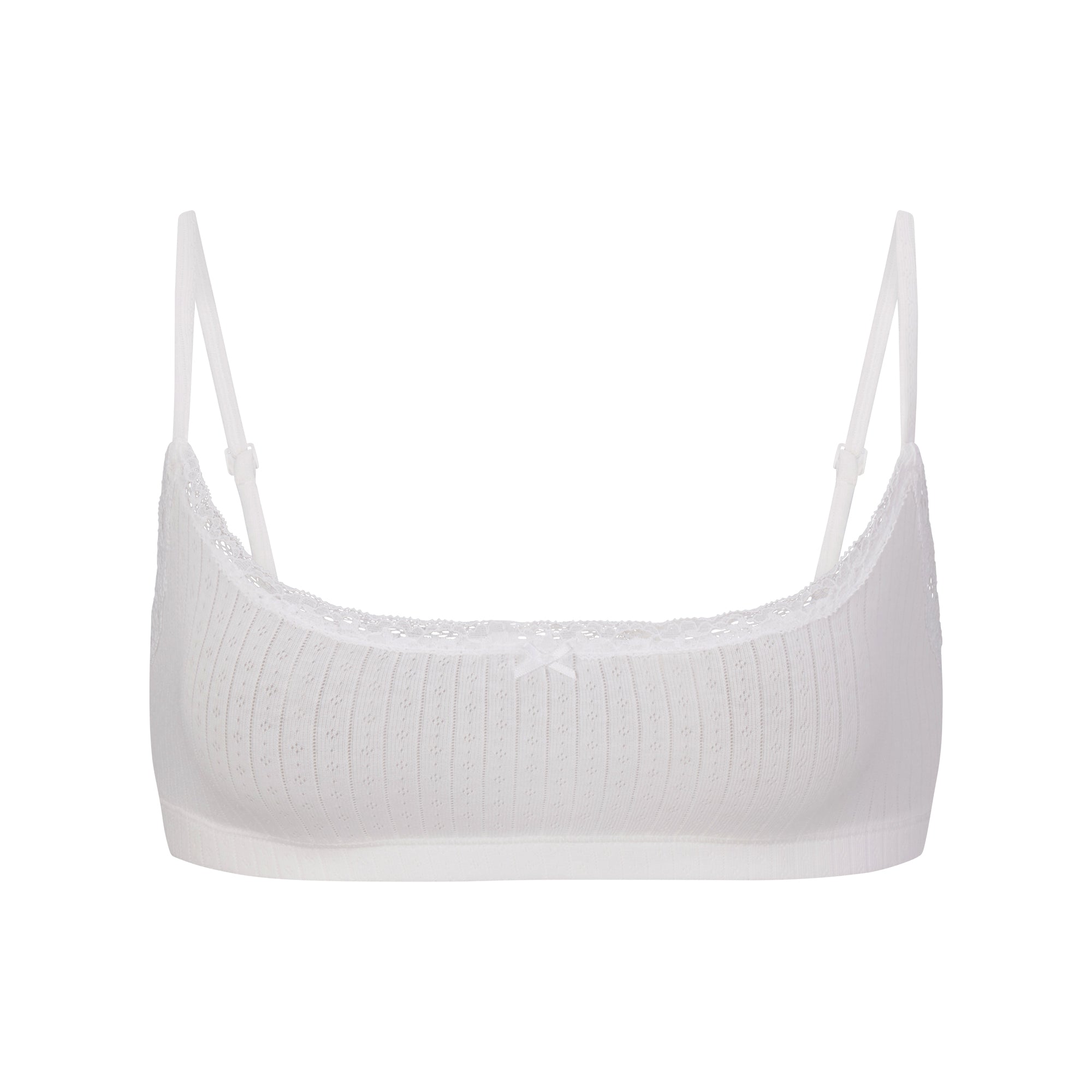 POINTELLE SCOOP BRALETTE