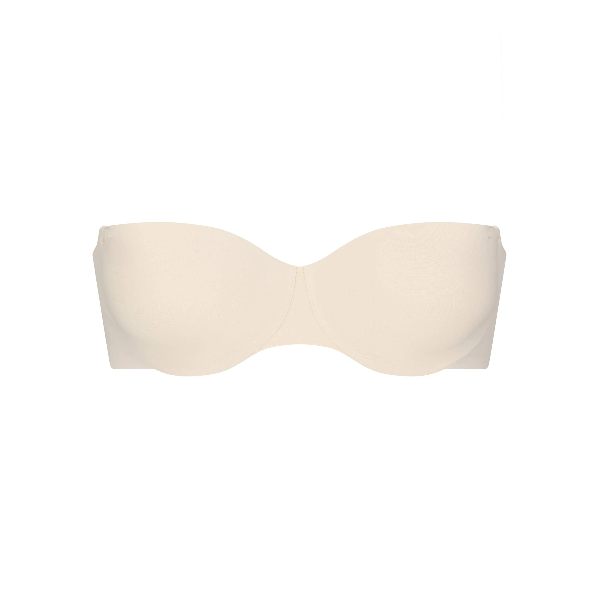 SMOOTHING INTIMATES STRAPLESS BRA | SAND FLAT ON A WHITE BACKGROUND | FLT