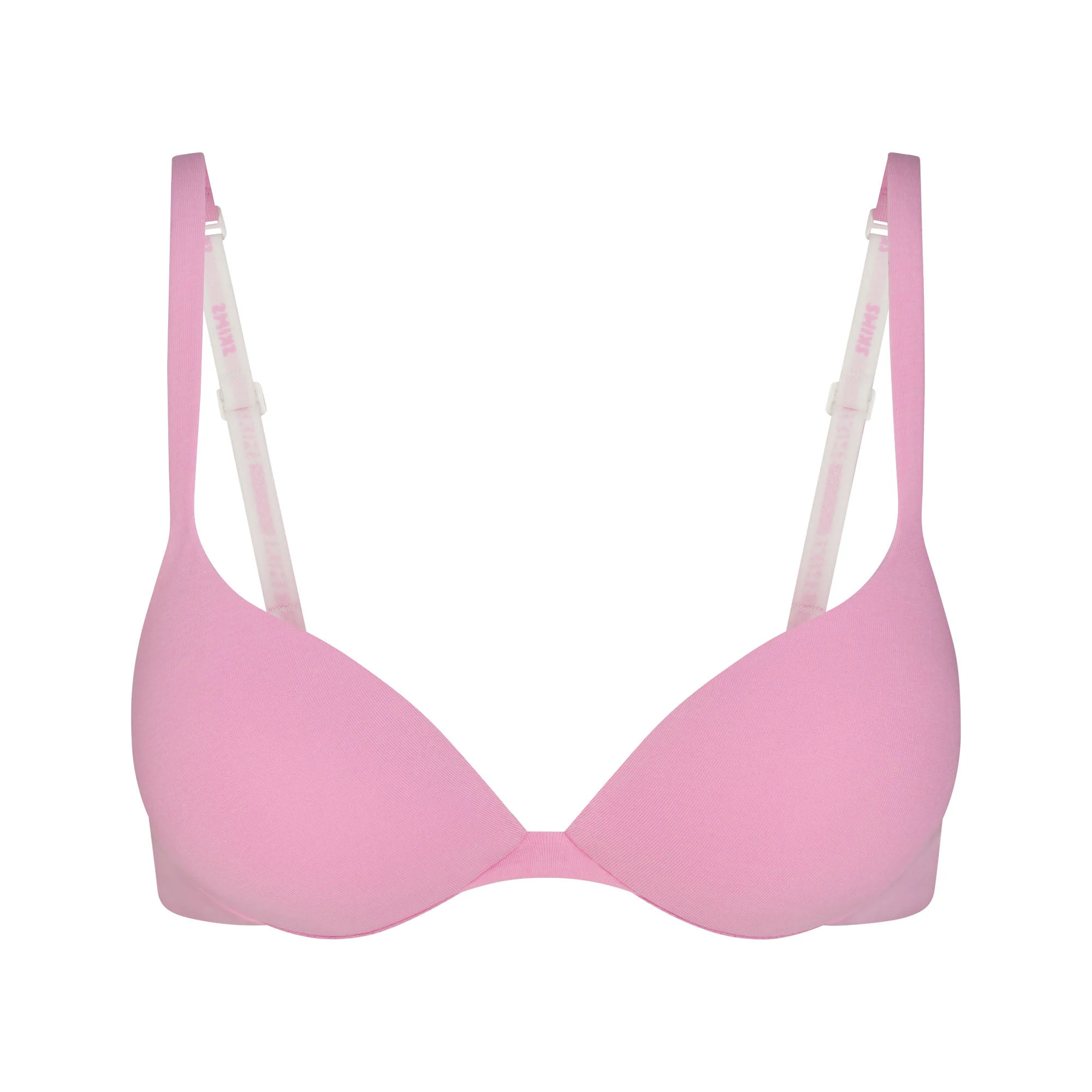 EVERYDAY COTTON ULTIMATE TEARDROP PUSH-UP BRA | BUBBLEGUM FLAT ON A WHITE BACKGROUND | FLT