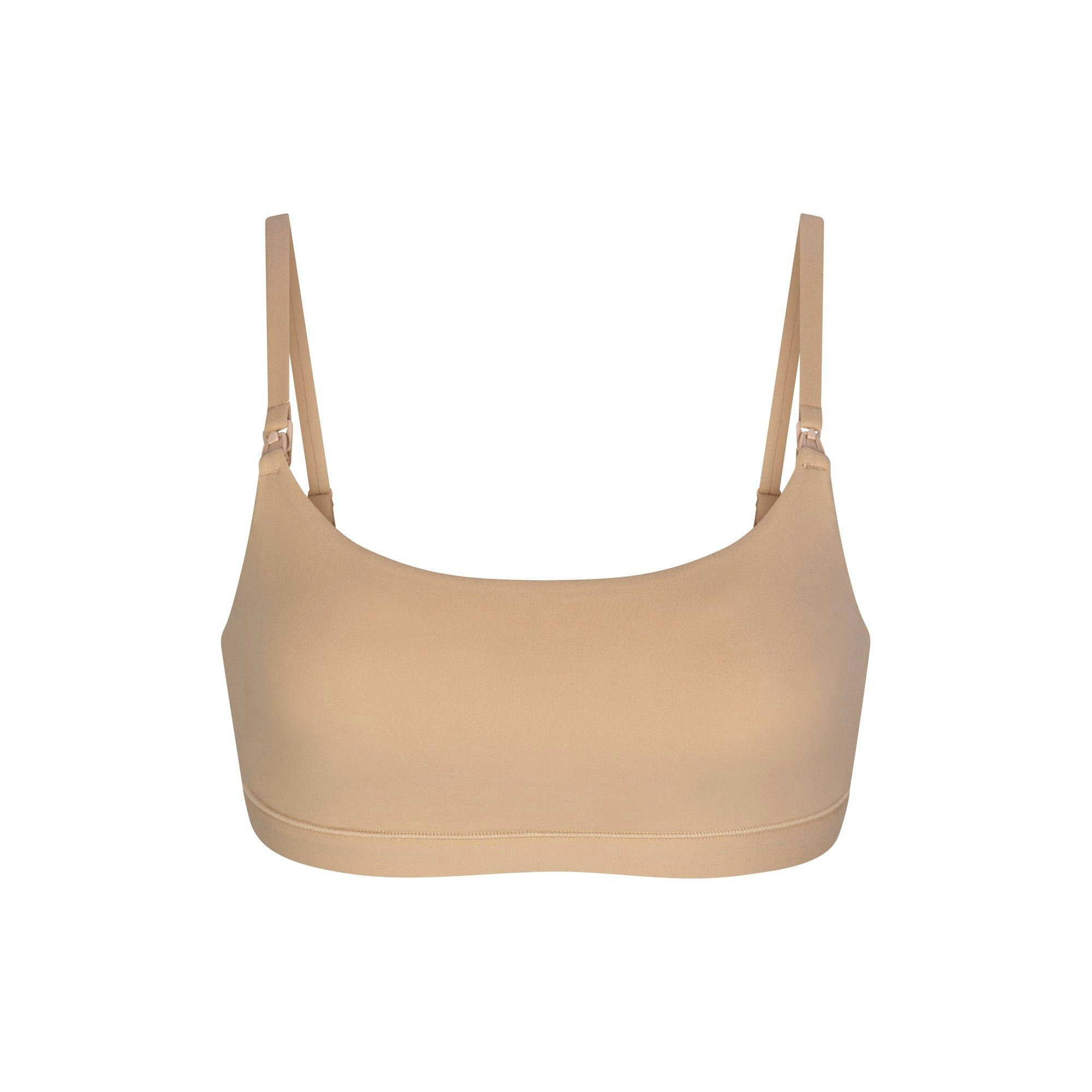 FITS EVERYBODY MATERNITY NURSING SCOOP BRALETTE FLAT ON A WHITE BACKGROUND | FLT