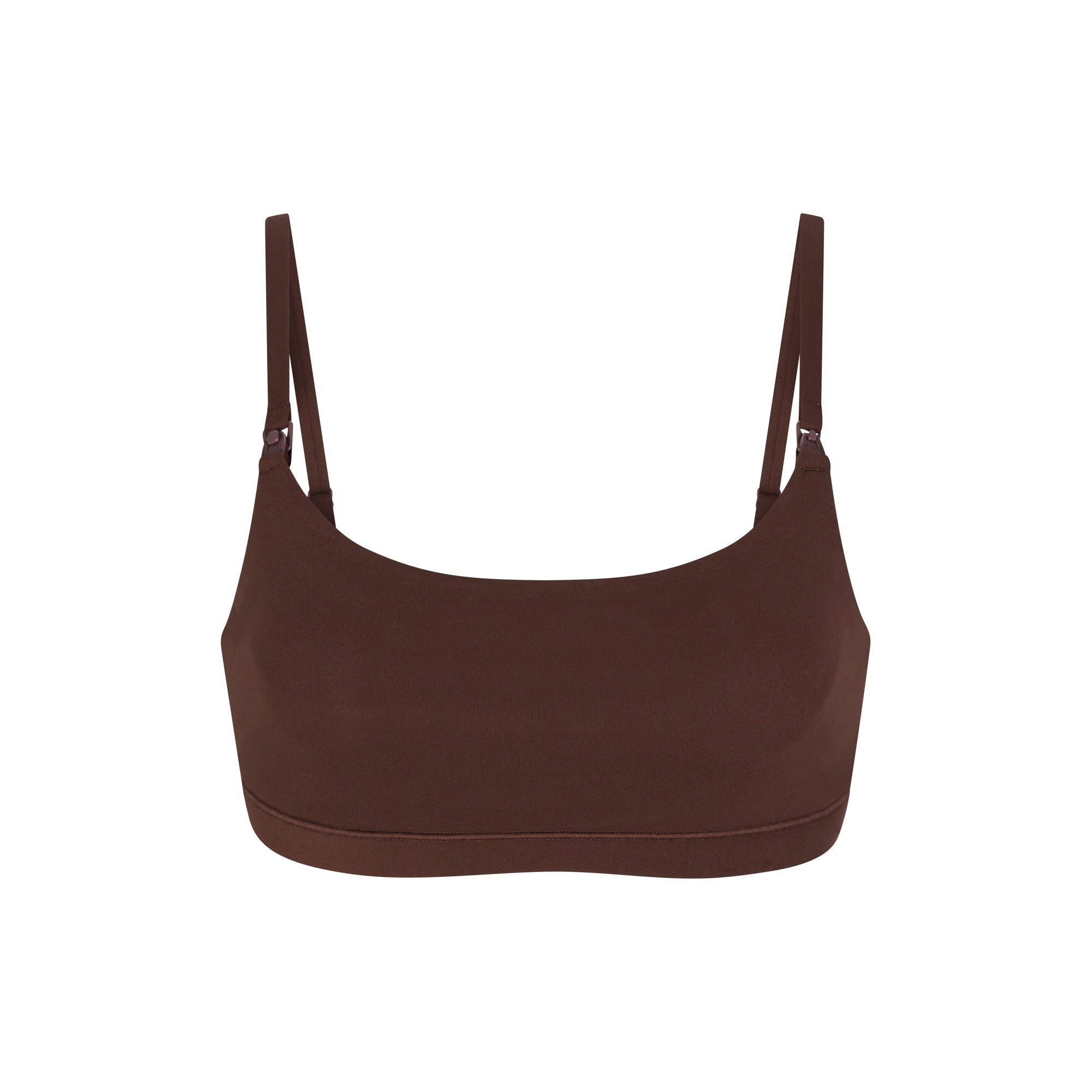FITS EVERYBODY MATERNITY NURSING SCOOP BRALETTE FLAT ON A WHITE BACKGROUND | FLT