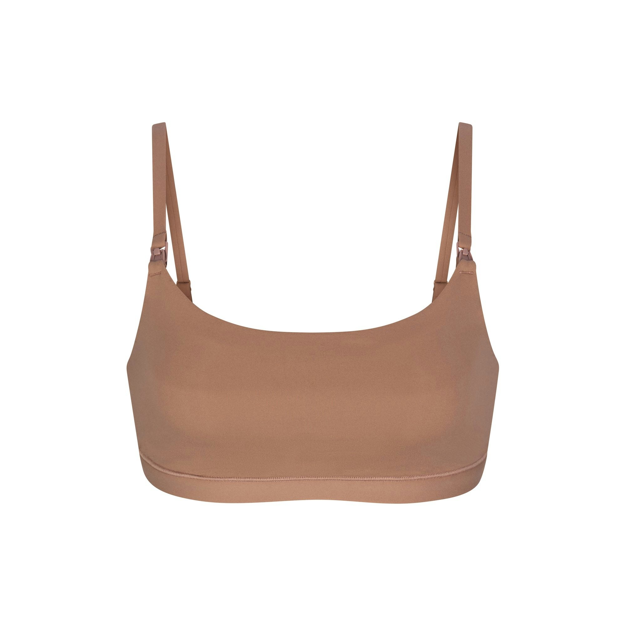 FITS EVERYBODY MATERNITY NURSING SCOOP BRALETTE FLAT ON A WHITE BACKGROUND | FLT